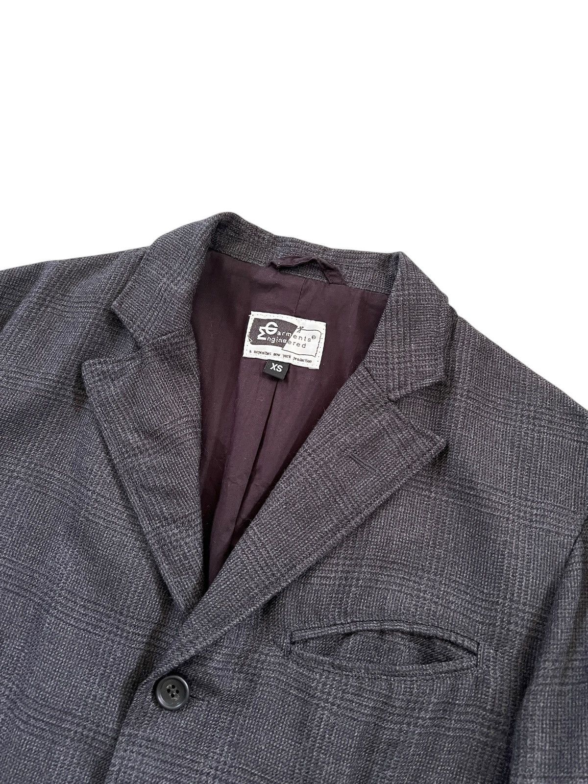 Engineered Garments Plaid Wool Andover Jacket