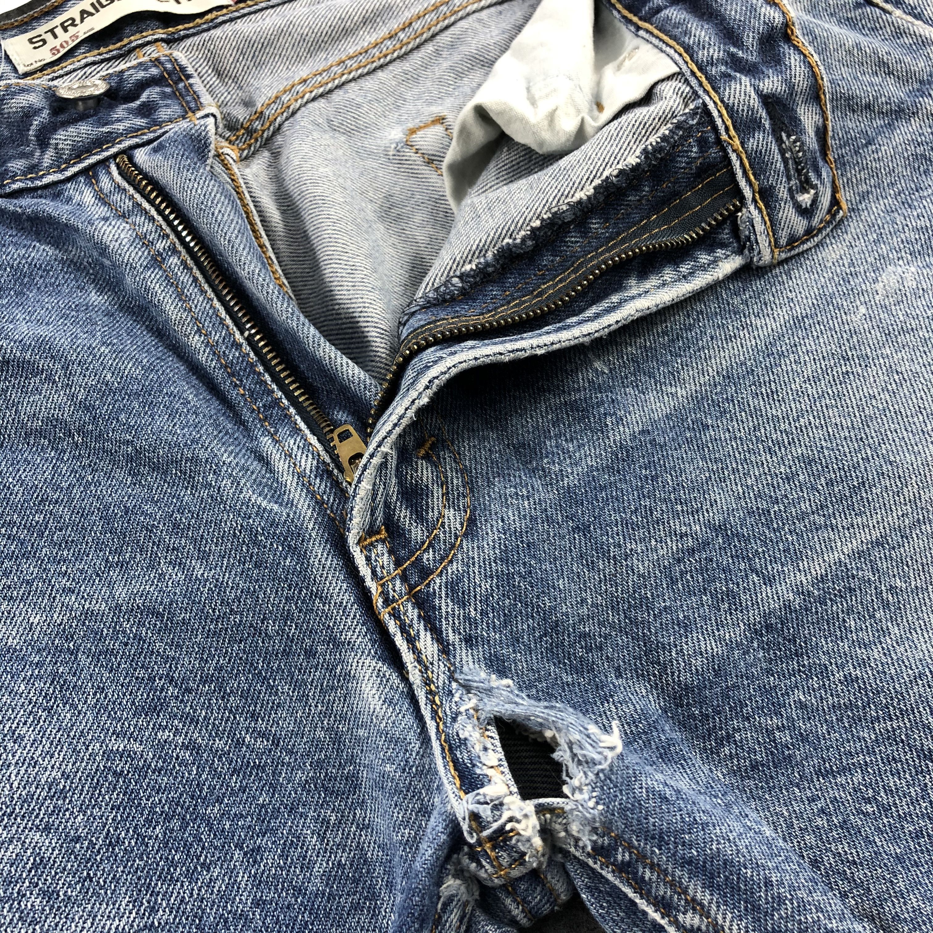 Levi's × Vintage Vintage Levis 505 Jeans-JM1107A Size US 35 - 8 Thumbnail