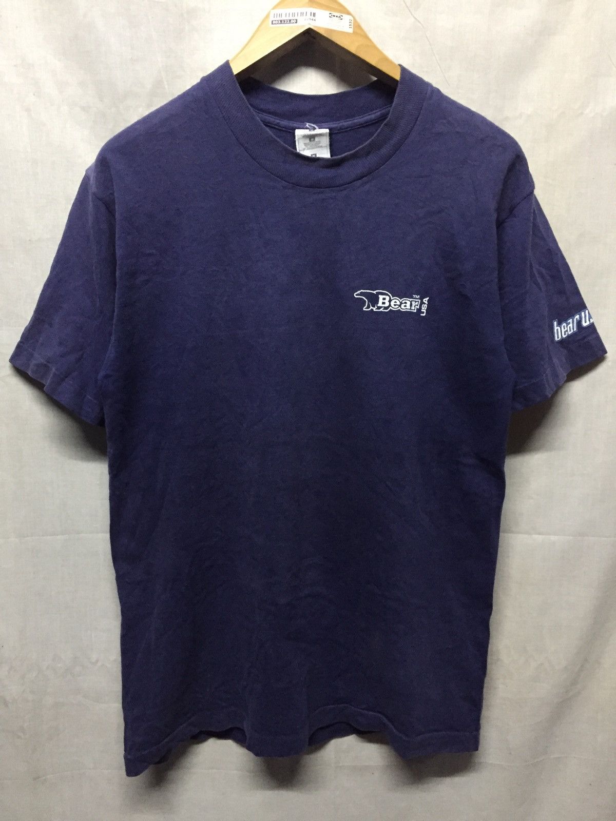 Vintage Vintage 90s Bear USA Single Stitch Sunfaded Tee Size US M / EU 48-50 / 2 - 1 Thumbnail