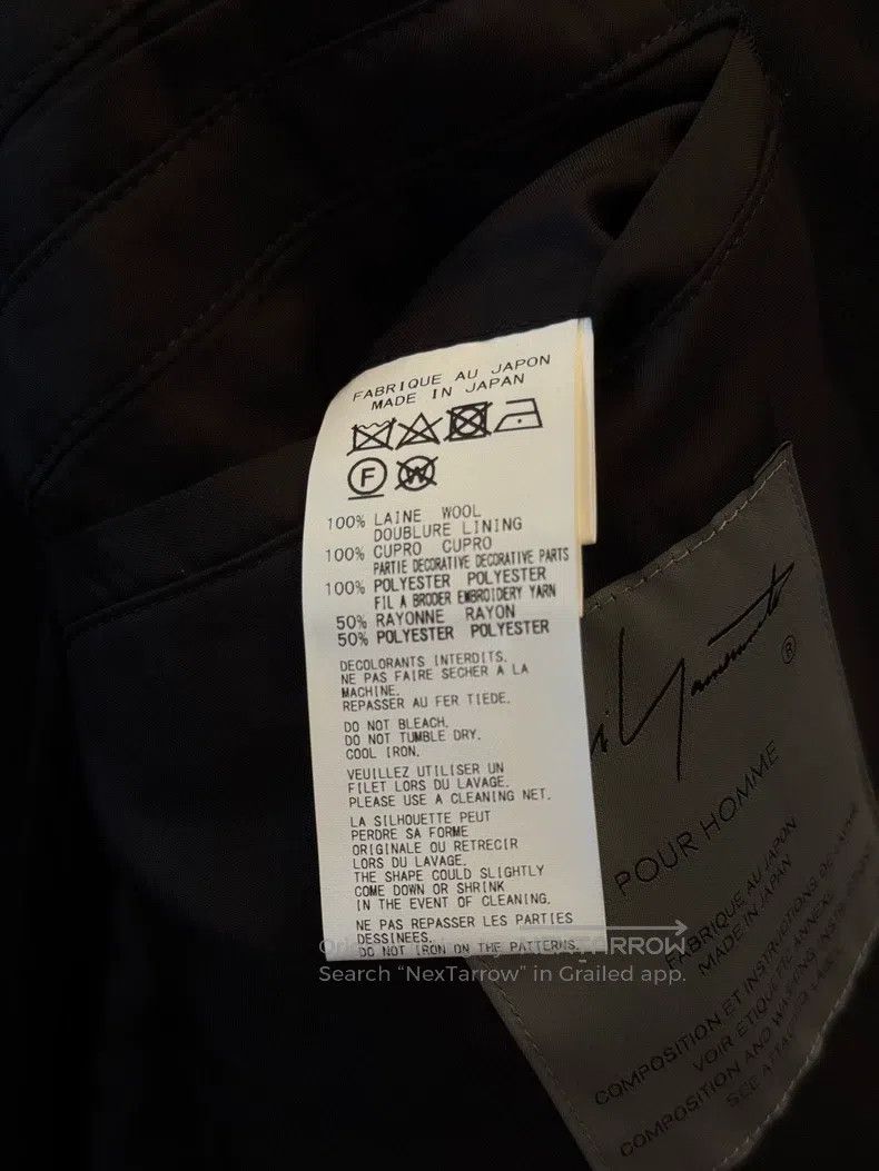Yohji Yamamoto Yohji Yamamoto size 3 09 SS Replica Front Hand blazer Size 48R - 4 Thumbnail