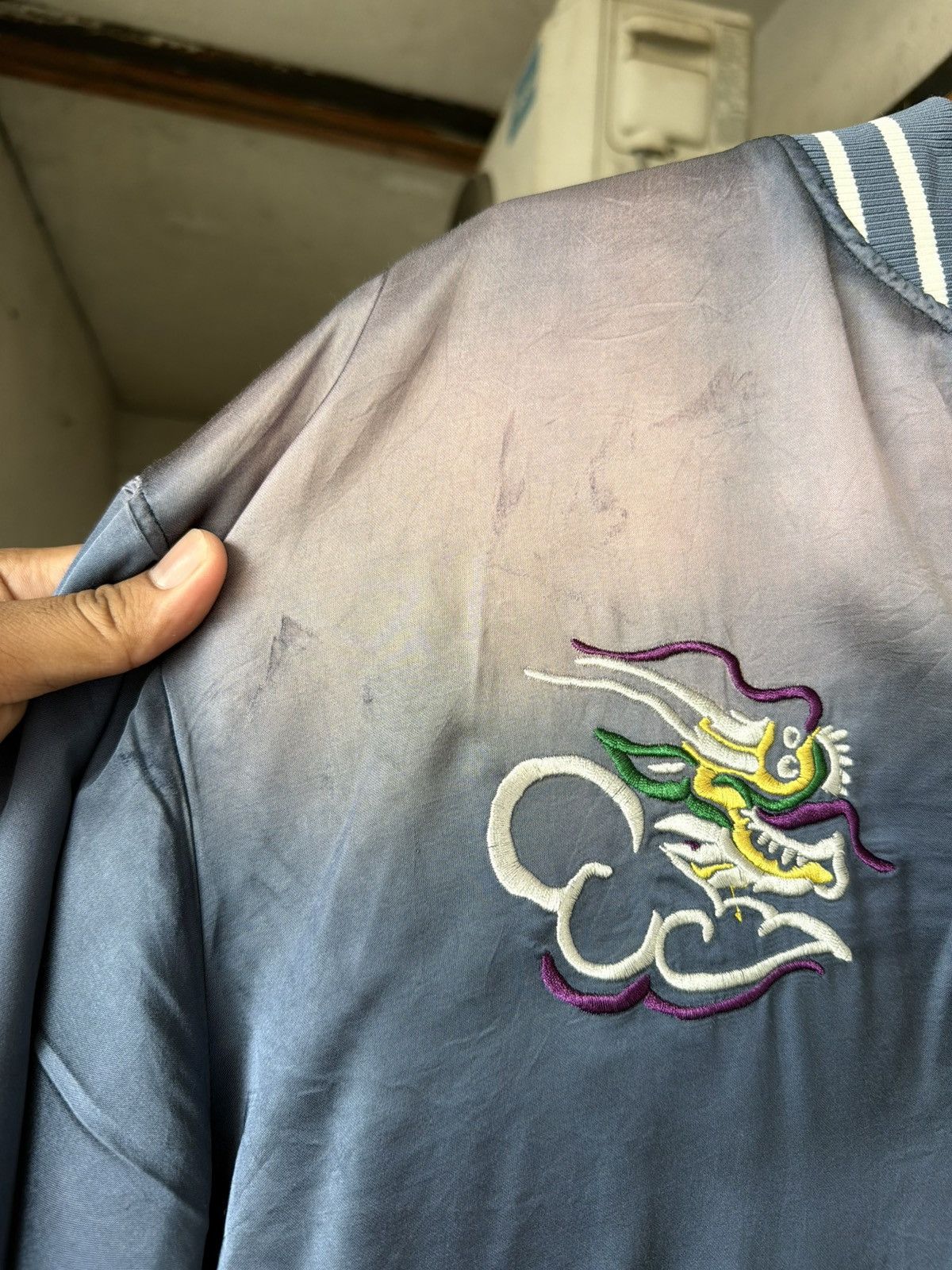 McGregor Rare🔥 McGregor Faded Sun Style Embroidery Sukajan Jacket Size US L / EU 52-54 / 3 - 16 Thumbnail