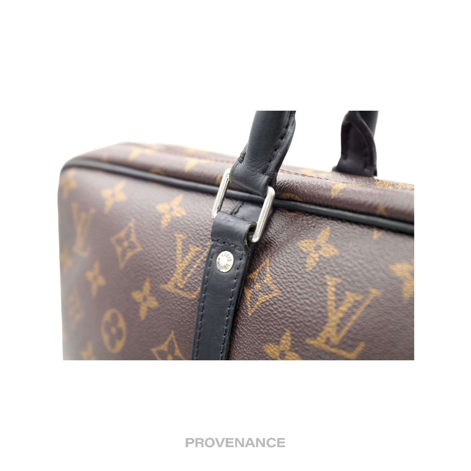 Louis Vuitton 🔴 Louis Vuitton PDV Briefcase Bag - Monogram Macassar Size ONE SIZE - 10 Thumbnail