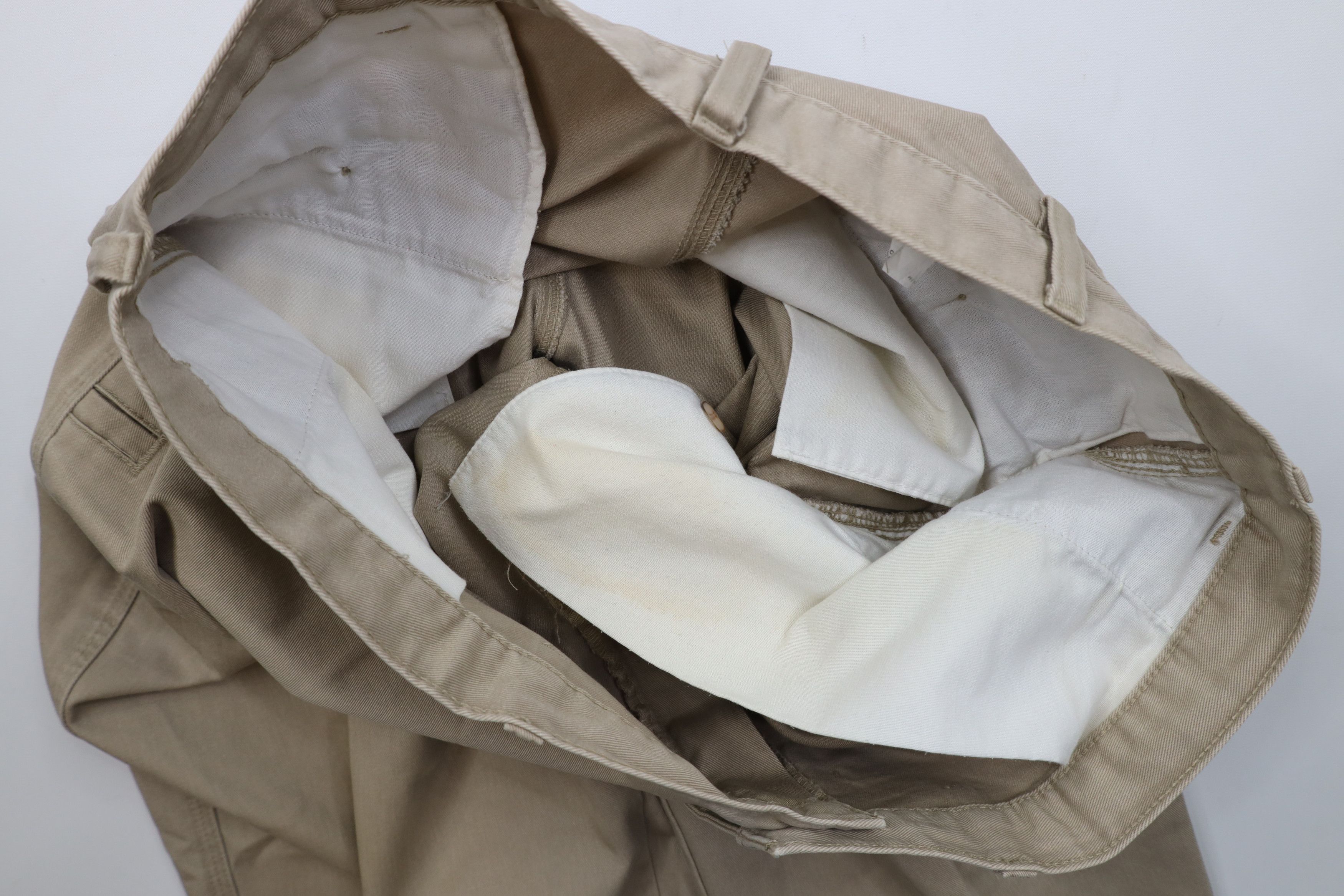 Carhartt × Vintage Vintage Y2K 2000 Carhartt Spell Wide Leg Chino Pants Beige Size US 40 / EU 56 - 9 Thumbnail