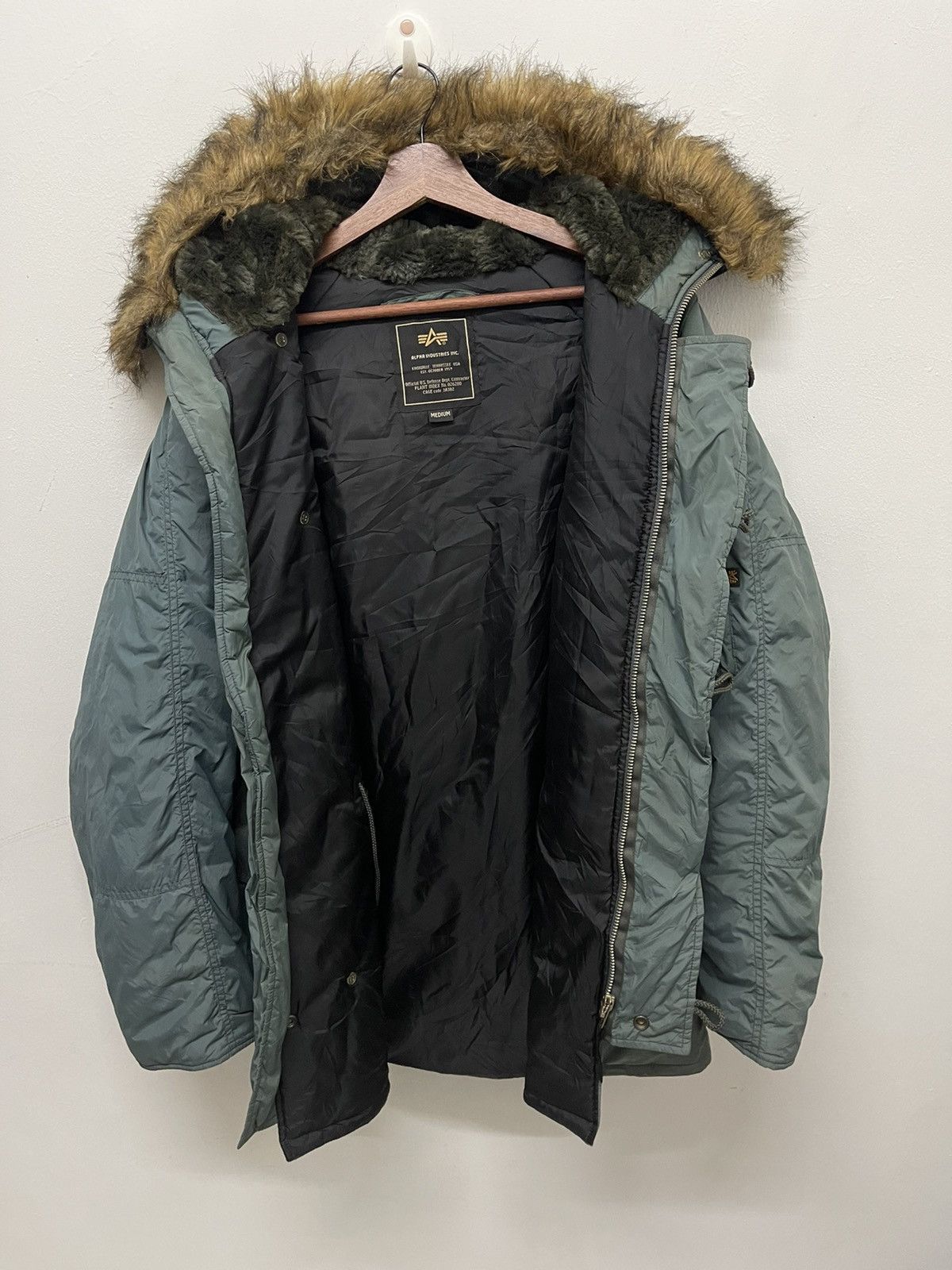 Alpha Industries VINTAGE Alpha Industries PARKAS FUR HOODIES Size US M / EU 48-50 / 2 - 3 Thumbnail