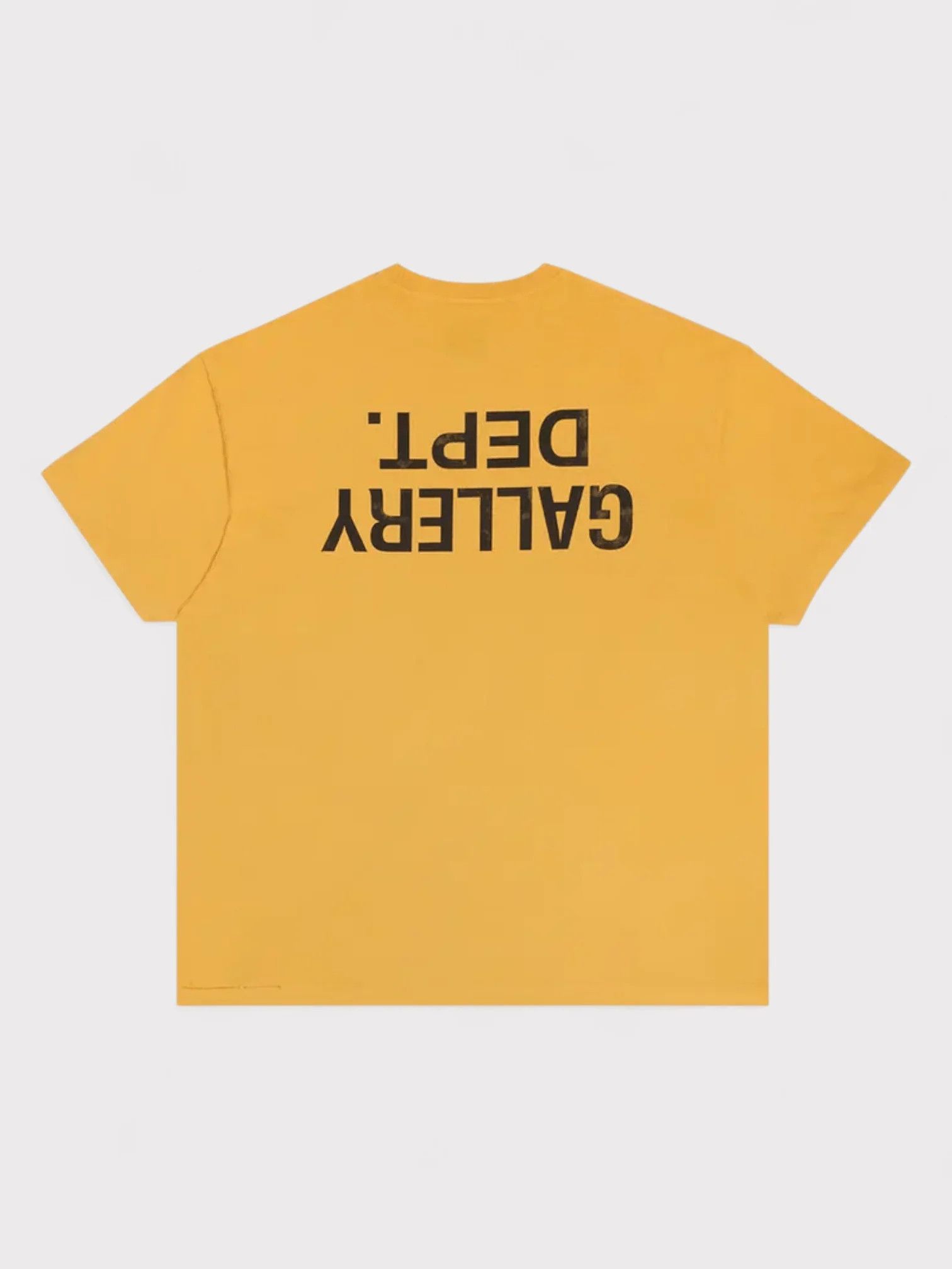 Gallery Dept. o1gr1nt0426 Fucked Up Logo T-Shirt in Gold Size US M / EU 48-50 / 2 - 2 Thumbnail