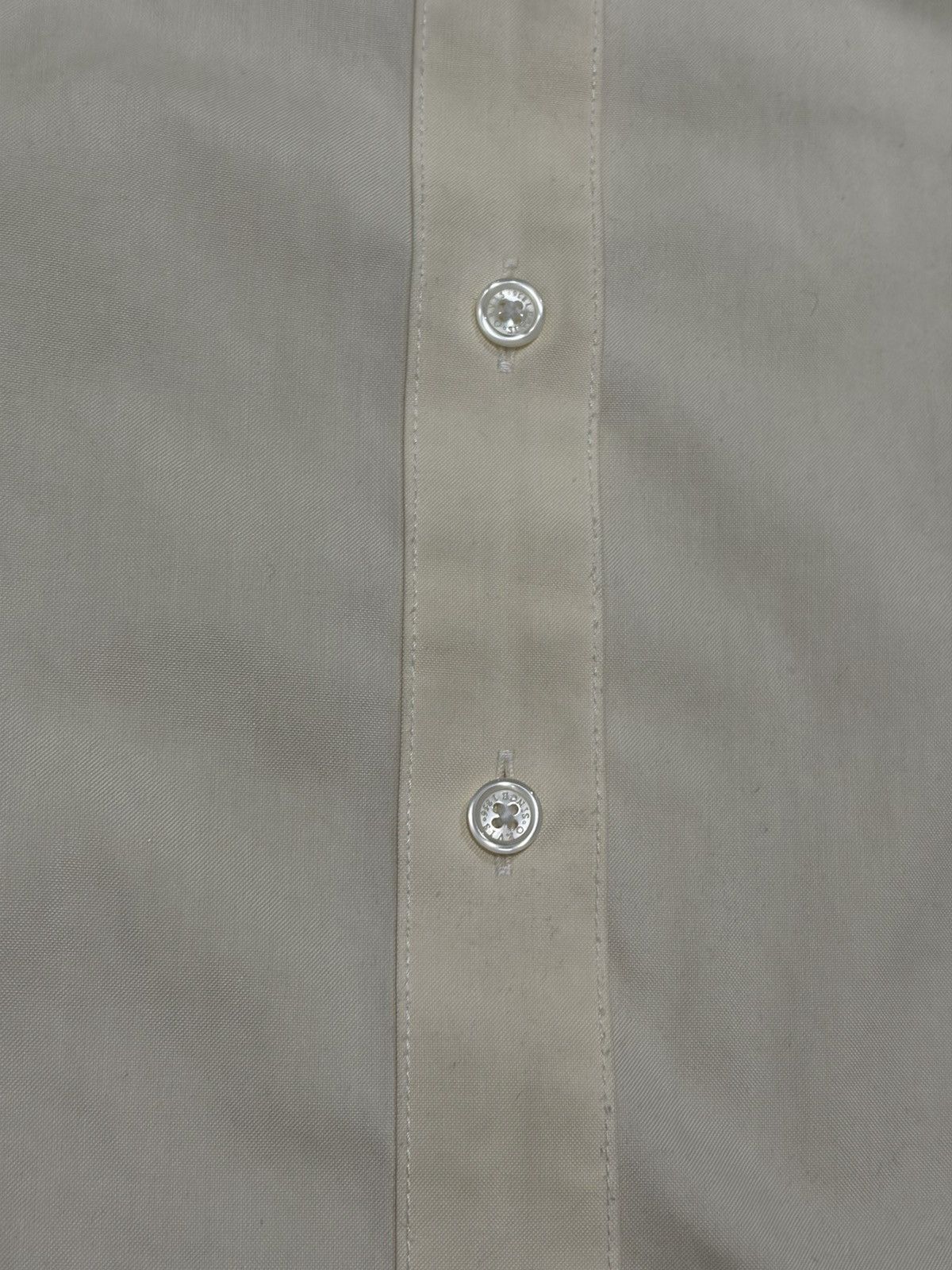 Orvis Orvis Women's Wrinkle-Free Button Down Shirt Size 12 Cream Size XL / US 12-14 / IT 48-50 - 3 Thumbnail