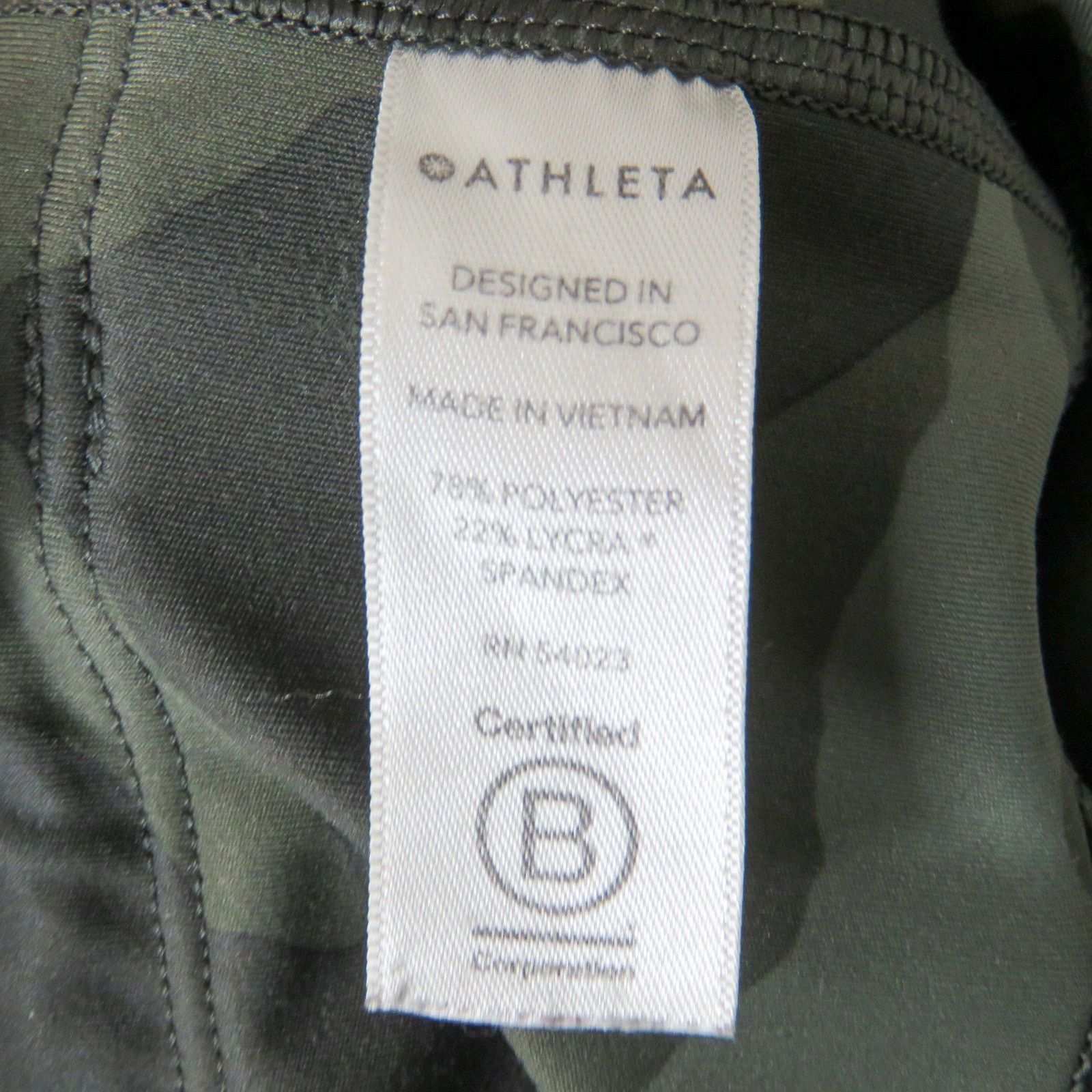 Athleta Athleta Camo Contender 7/8 Tight High Rise Leggings XXS Size 25" / US 0 / IT 36 - 10 Thumbnail