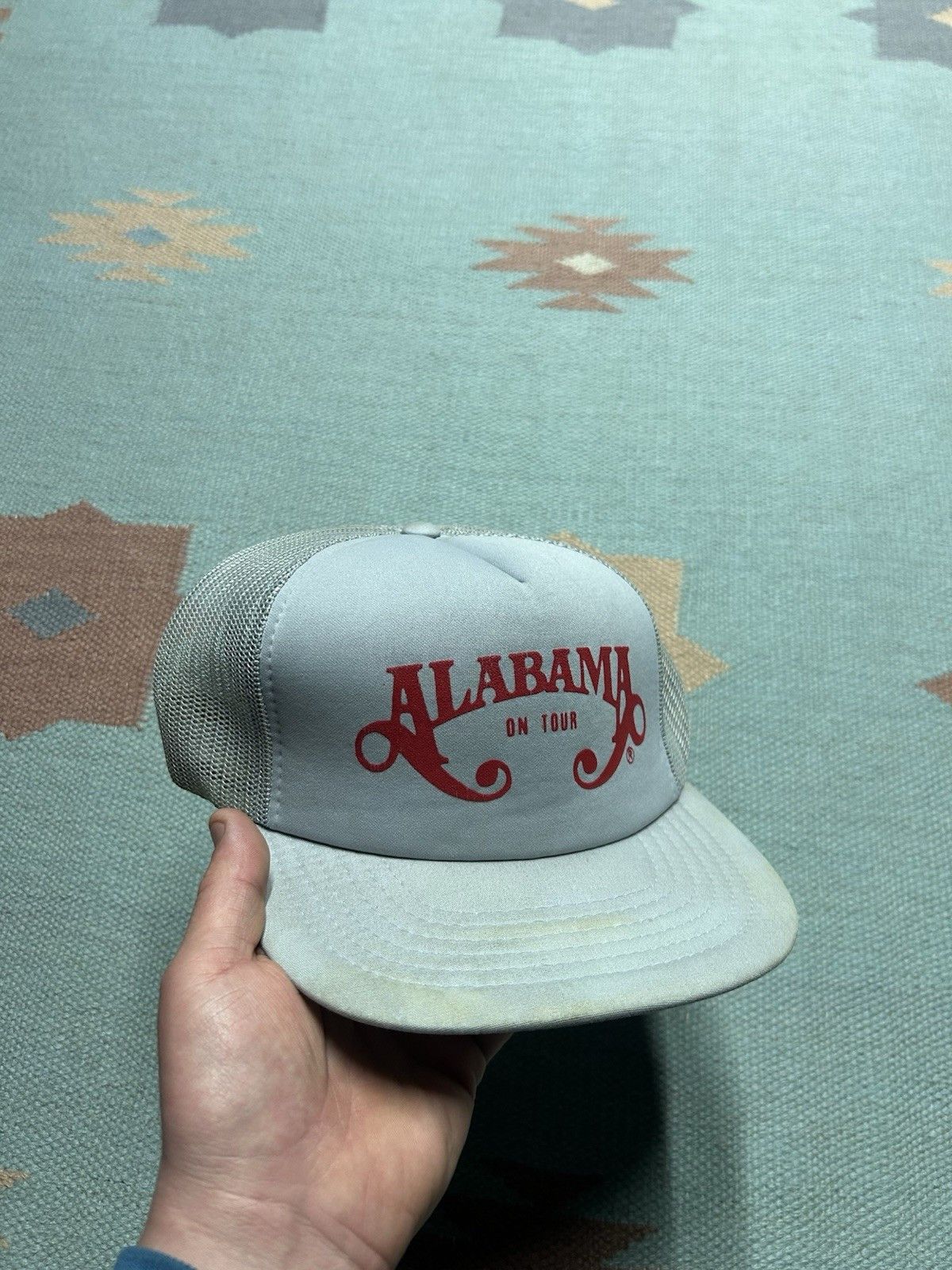 Vintage Vintage trucker hat Alabama on tour country music band snap Size ONE SIZE - 1 Thumbnail