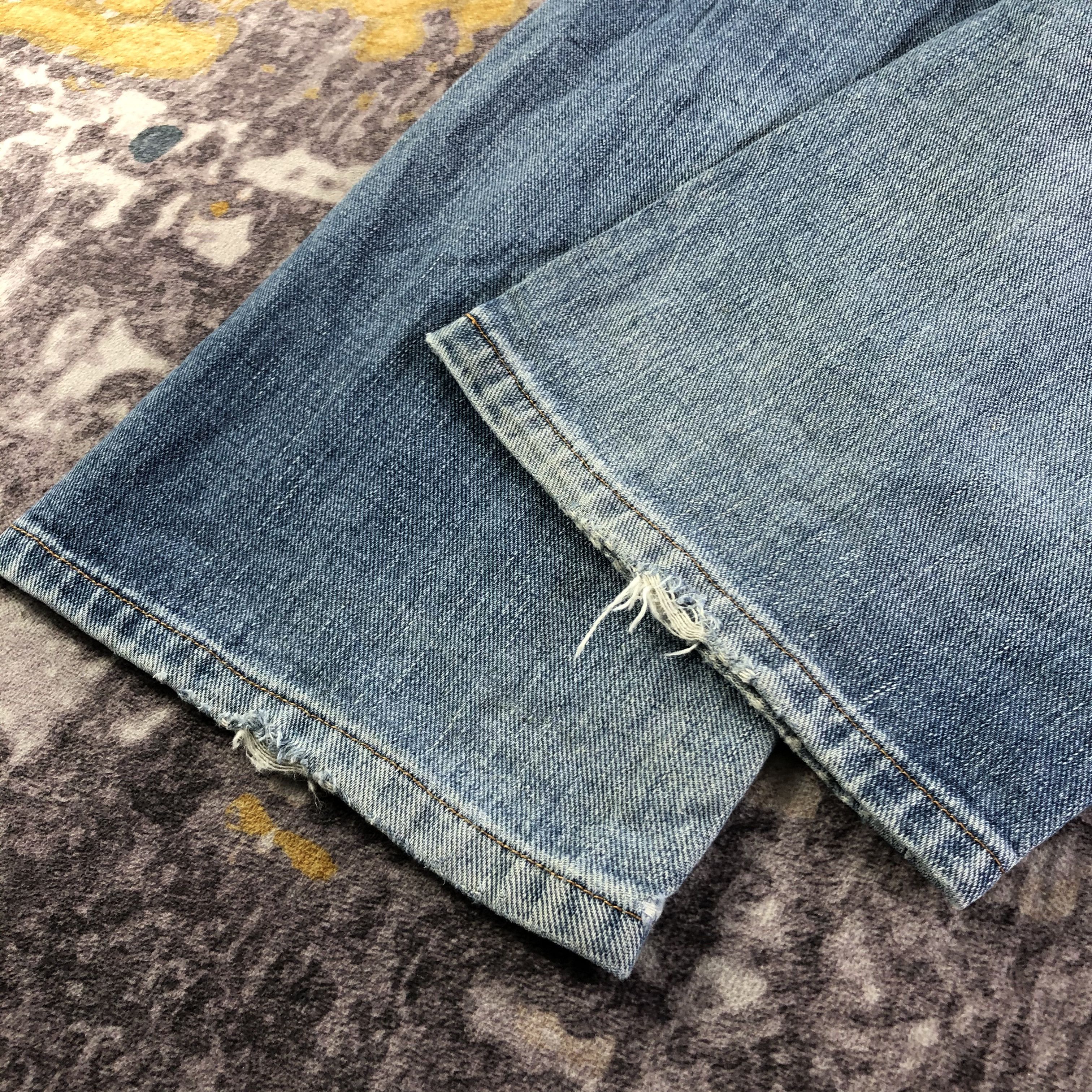 Lee Vintage Blue Wash Lee Selvedge Jeans-JM3690 Size US 30 / EU 46 - 4 Thumbnail