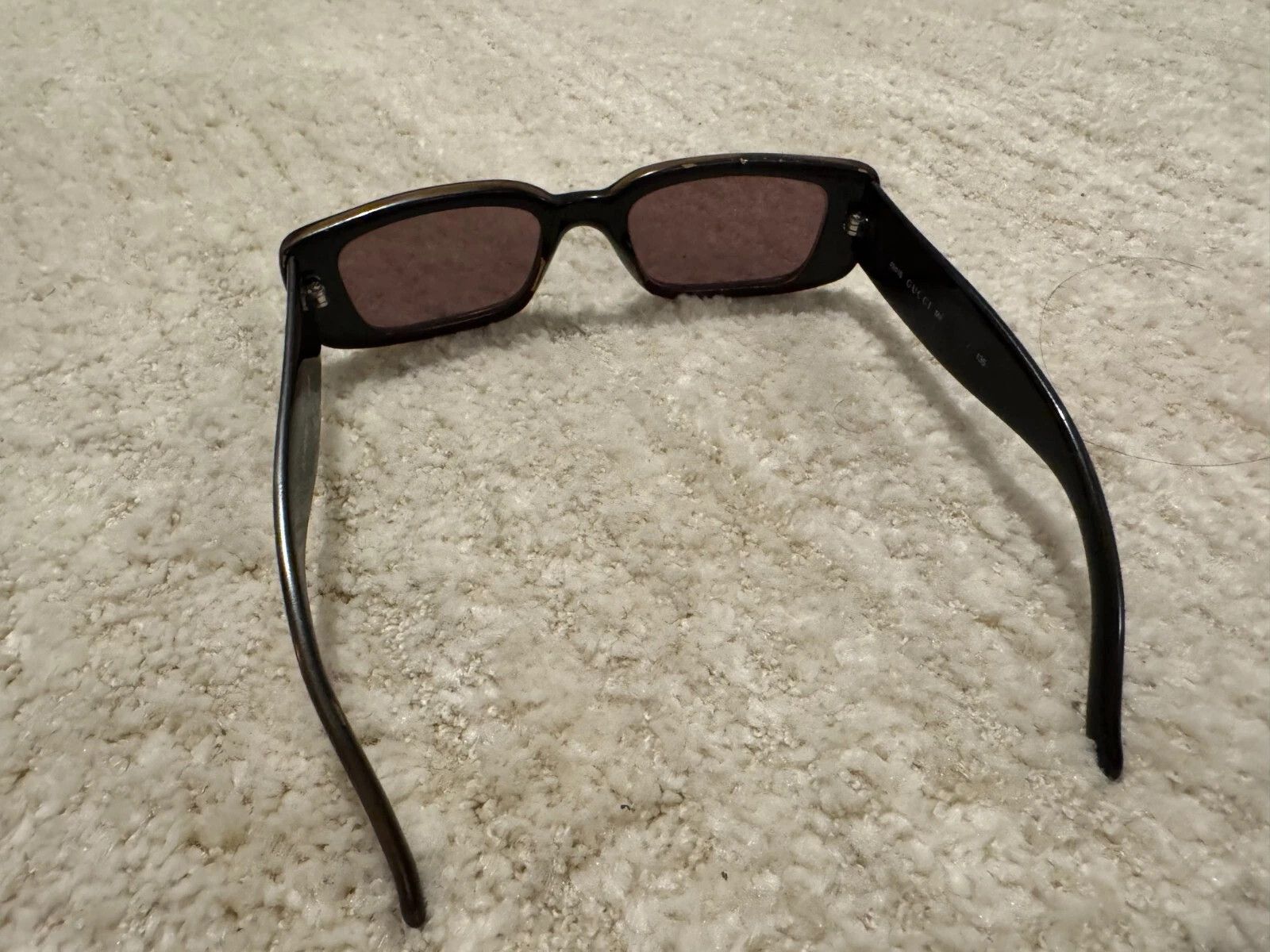 Gucci Gucci Sunglasses GG2409/N/S Brown Rectangle Oversized Size ONE SIZE - 3 Thumbnail