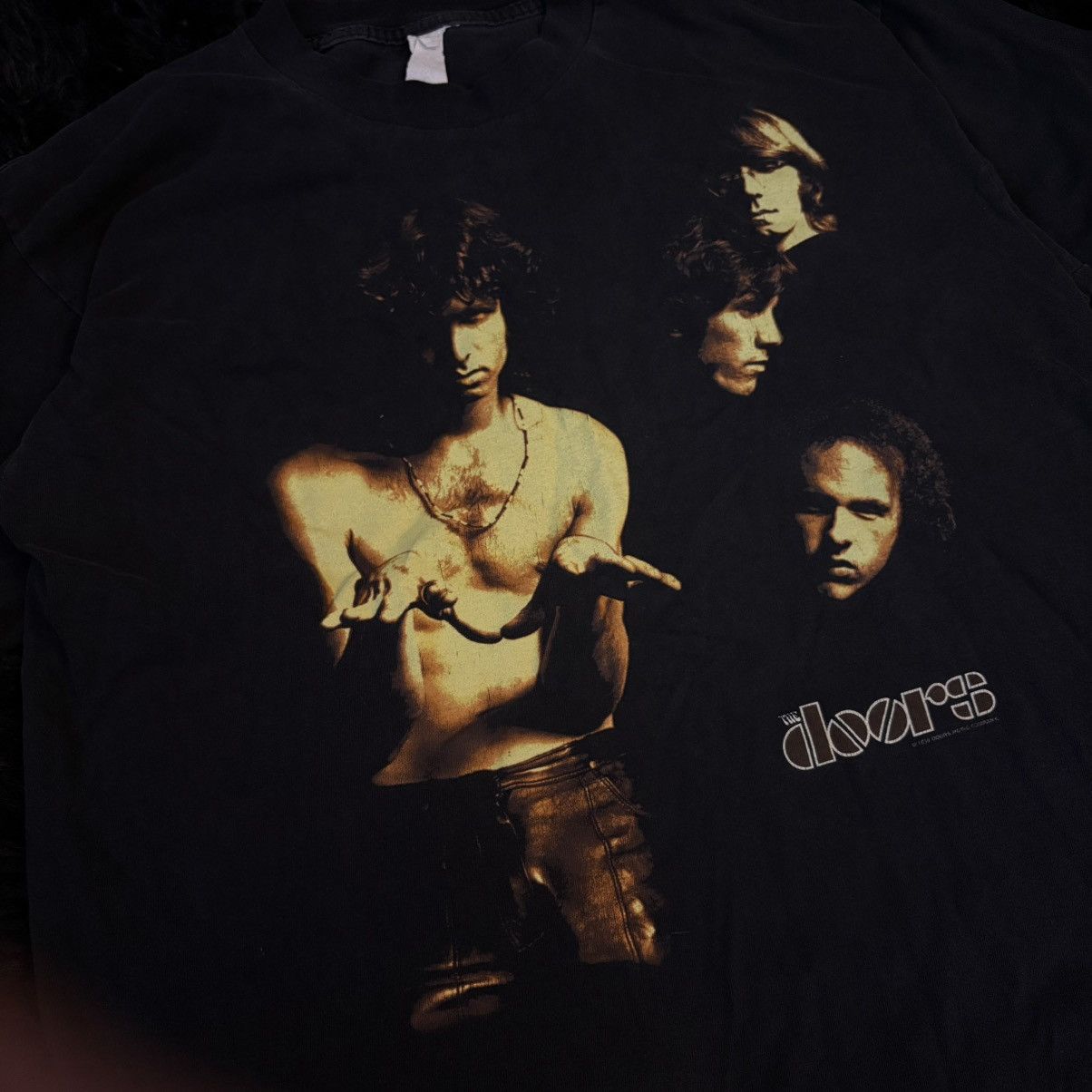 Band Tees × Vintage Vintage 90s The Doors Jim Morrison Tee Size US XL / EU 56 / 4 - 3 Thumbnail