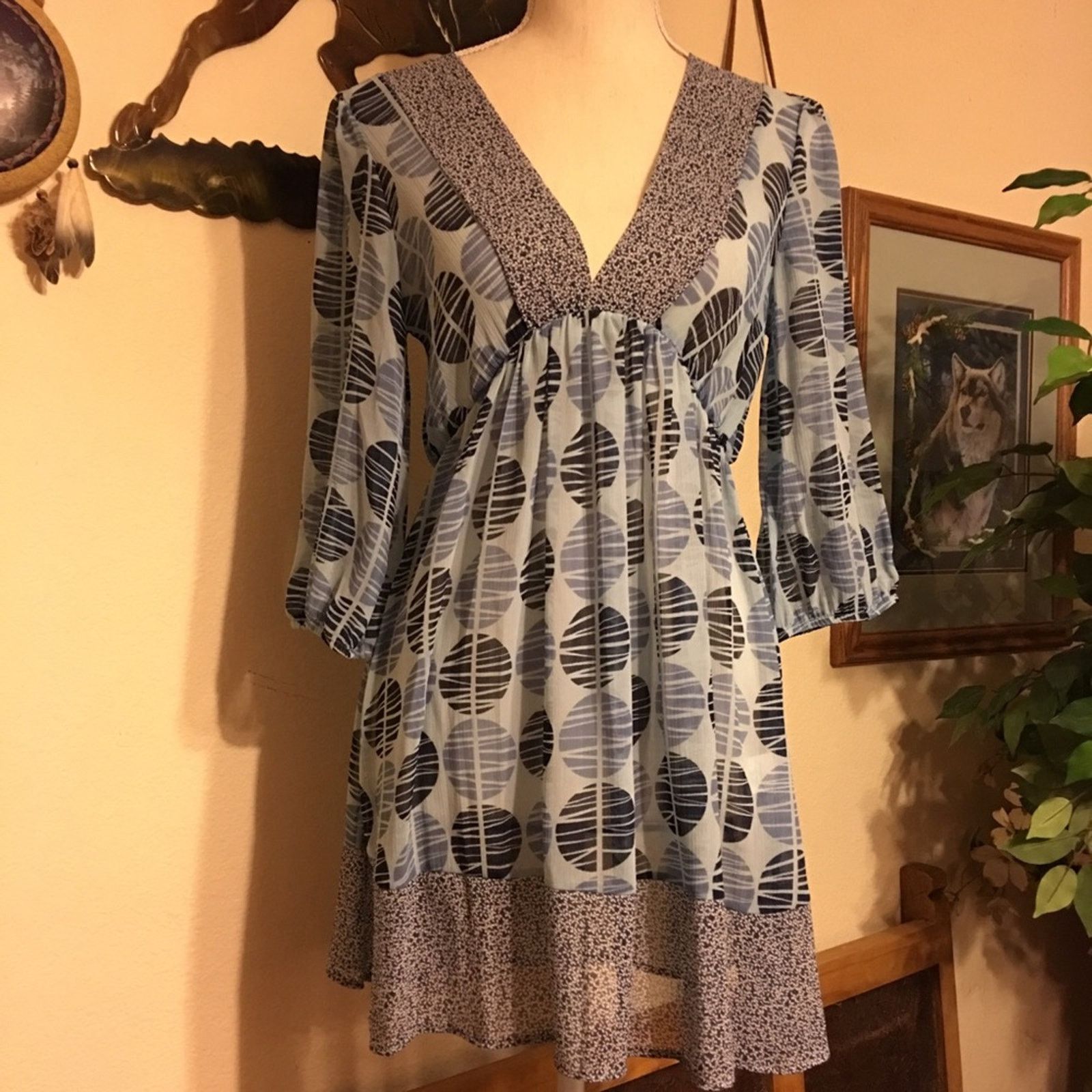 Other Susie Collection sheer tunic top dress M Size M / US 6-8 / IT 42-44 - 1 Thumbnail