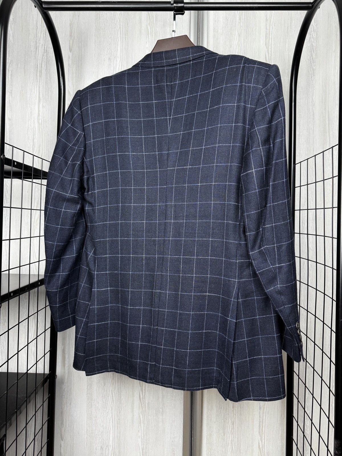 Chester Barrie Chester Barrie Savile Row Wool Silk Linen unlined blazer Size 44R - 10 Thumbnail