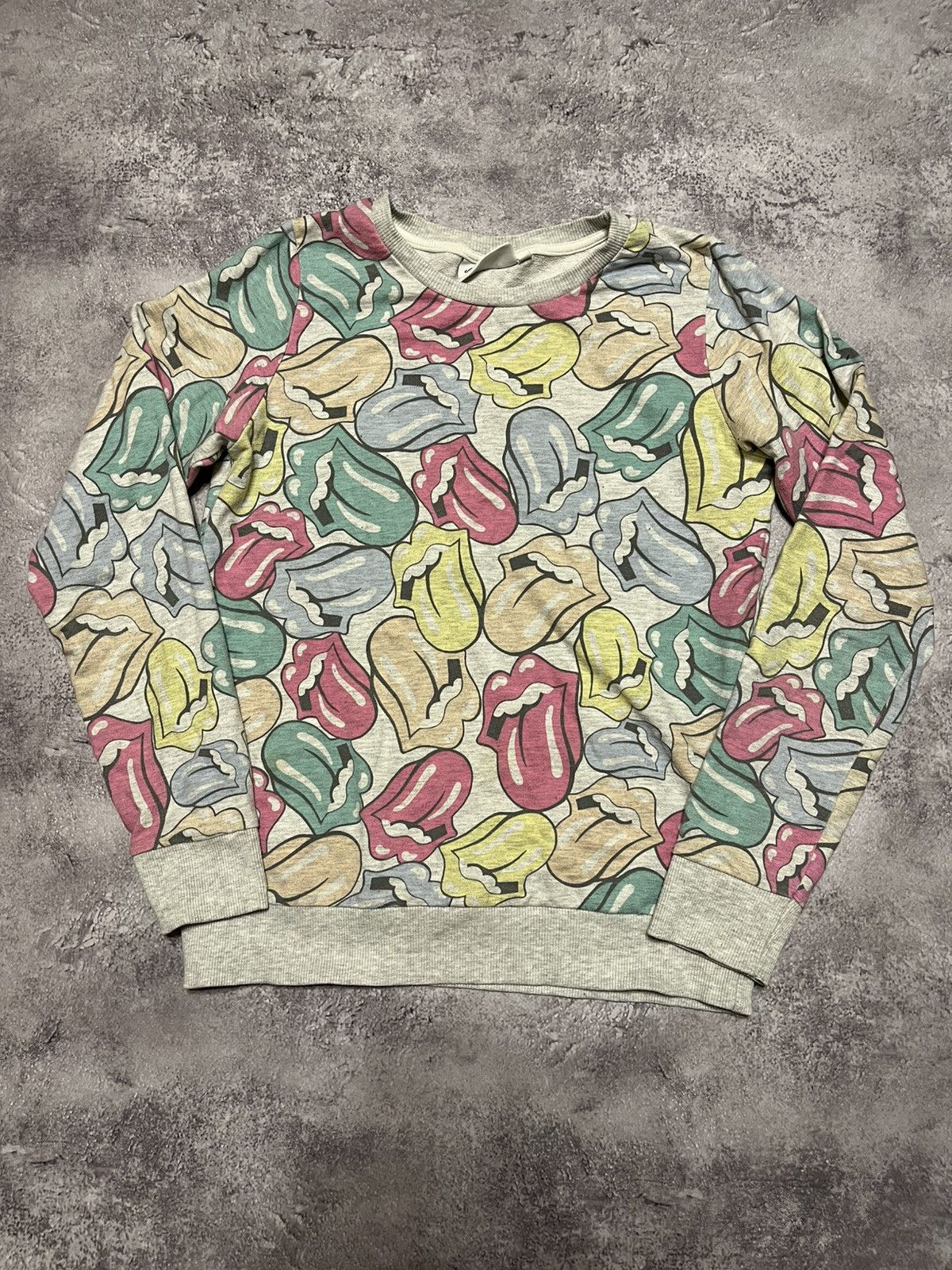 The Rolling Stones The Rolling Stones 2014 monogrammed sweatshirt Size S / US 4 / IT 40 - 1 Thumbnail