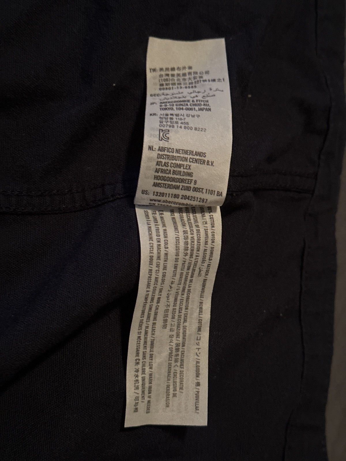Abercrombie & Fitch Abercrombie & Fitch Navy Light Jacket XL Size US XL / EU 56 / 4 - 5 Thumbnail