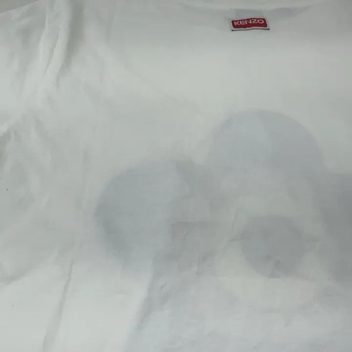 Kenzo KENZO Flower Print Round Neck Short Sleeve T-Shirt -2507 Size S / US 4 / IT 40 - 6 Thumbnail