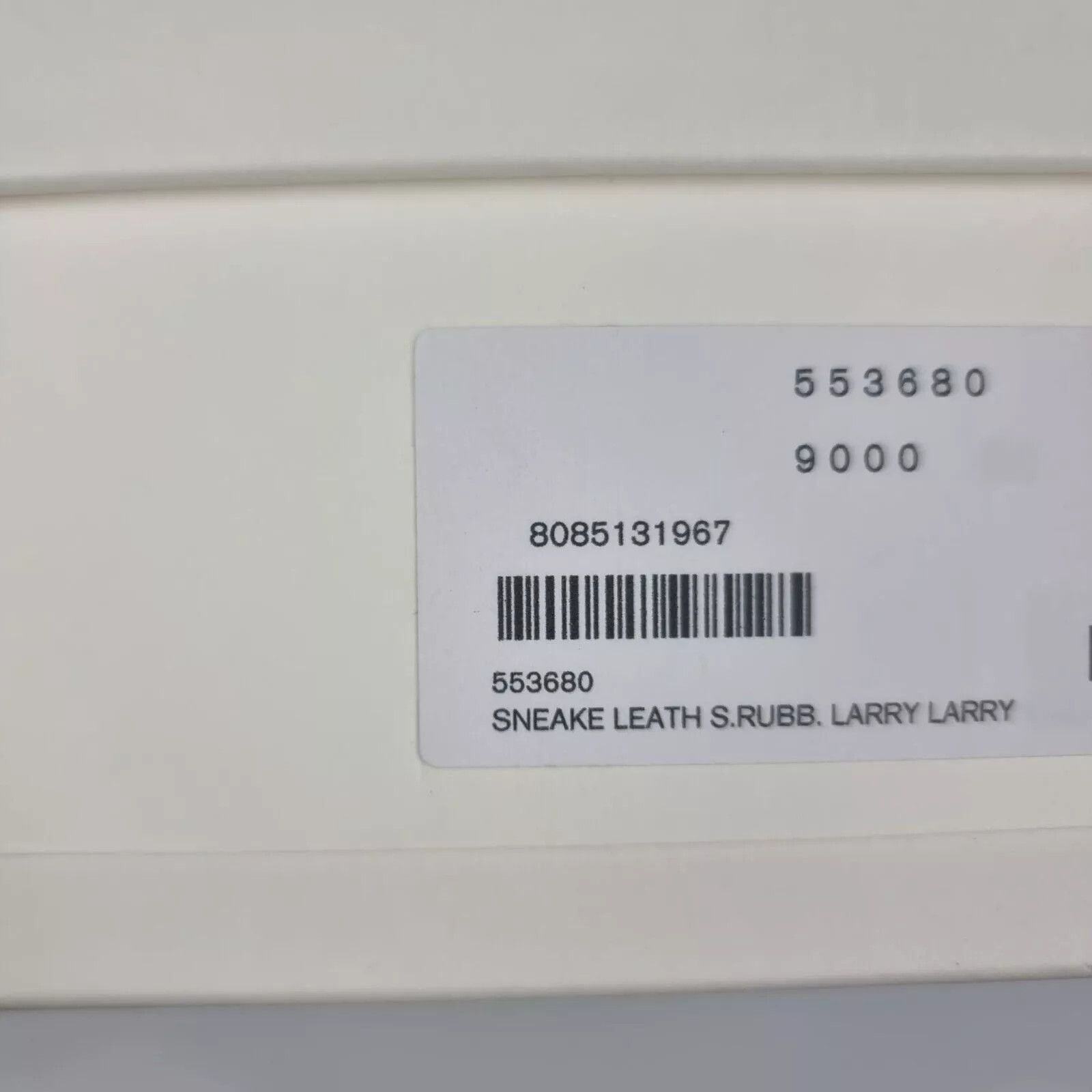 Alexander McQueen ALEXANDER MCQUEEN Larry Oversized White Leather Sneakers Size US 7.5 / EU 40-41 - 9 Thumbnail