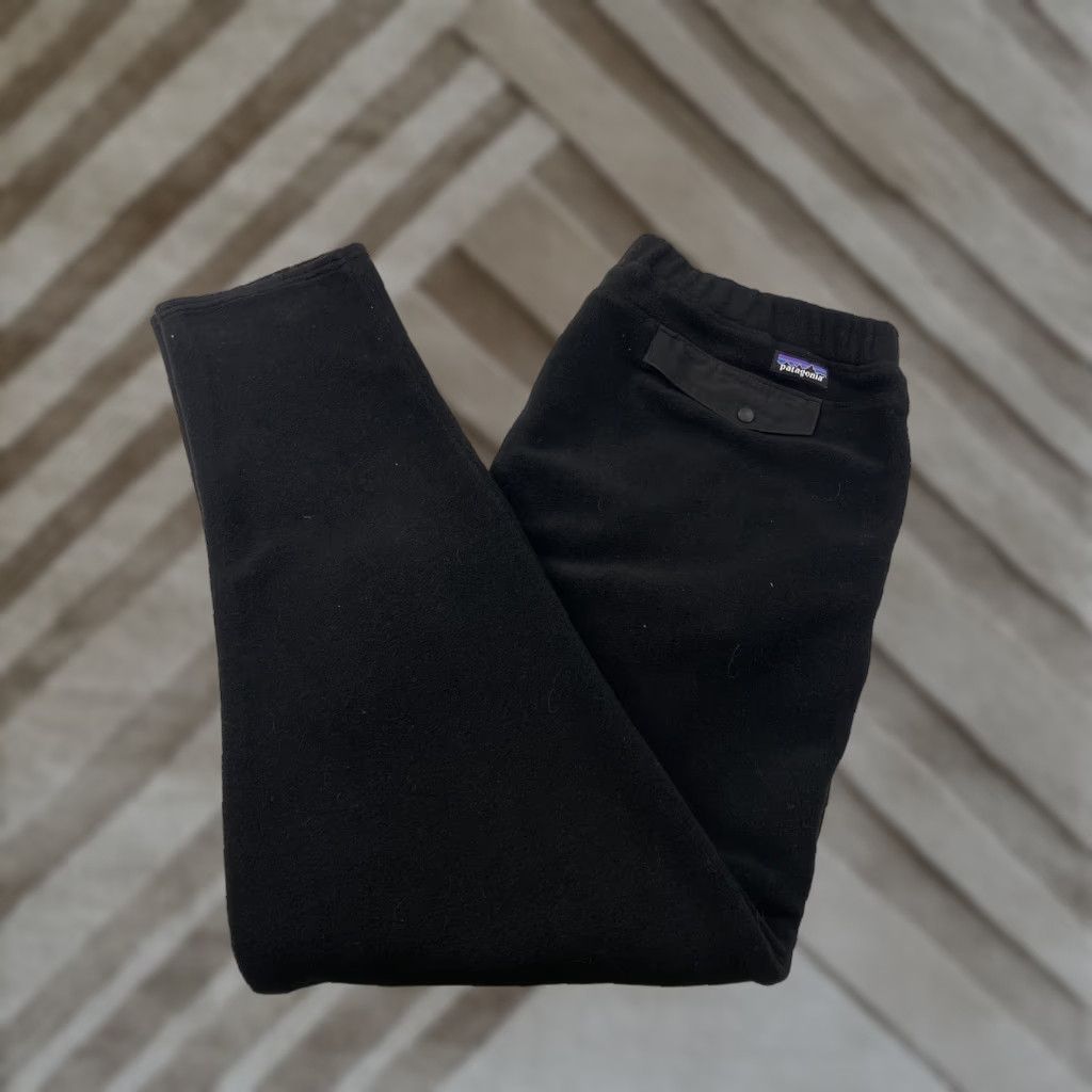 Patagonia Patagonia Slim Synchilla Fleece Pants Men's XL Black 56676 Size US 36 / EU 52 - 1 Thumbnail