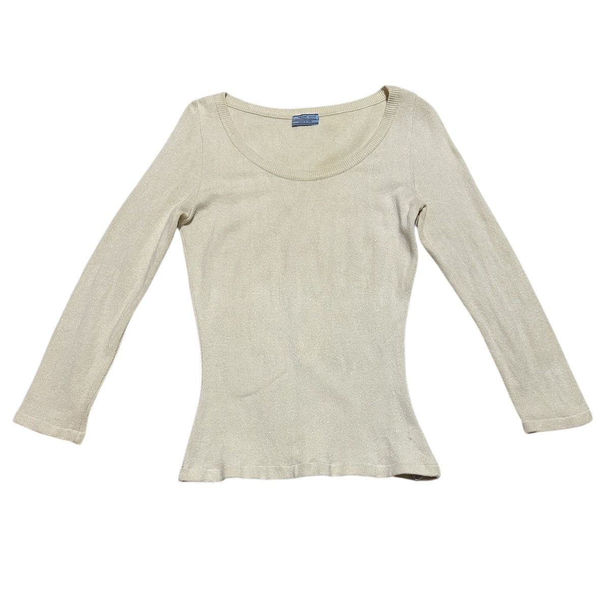 Prada Prada cashemere scoop neck sweater Size S / US 4 / IT 40 - 1 Thumbnail