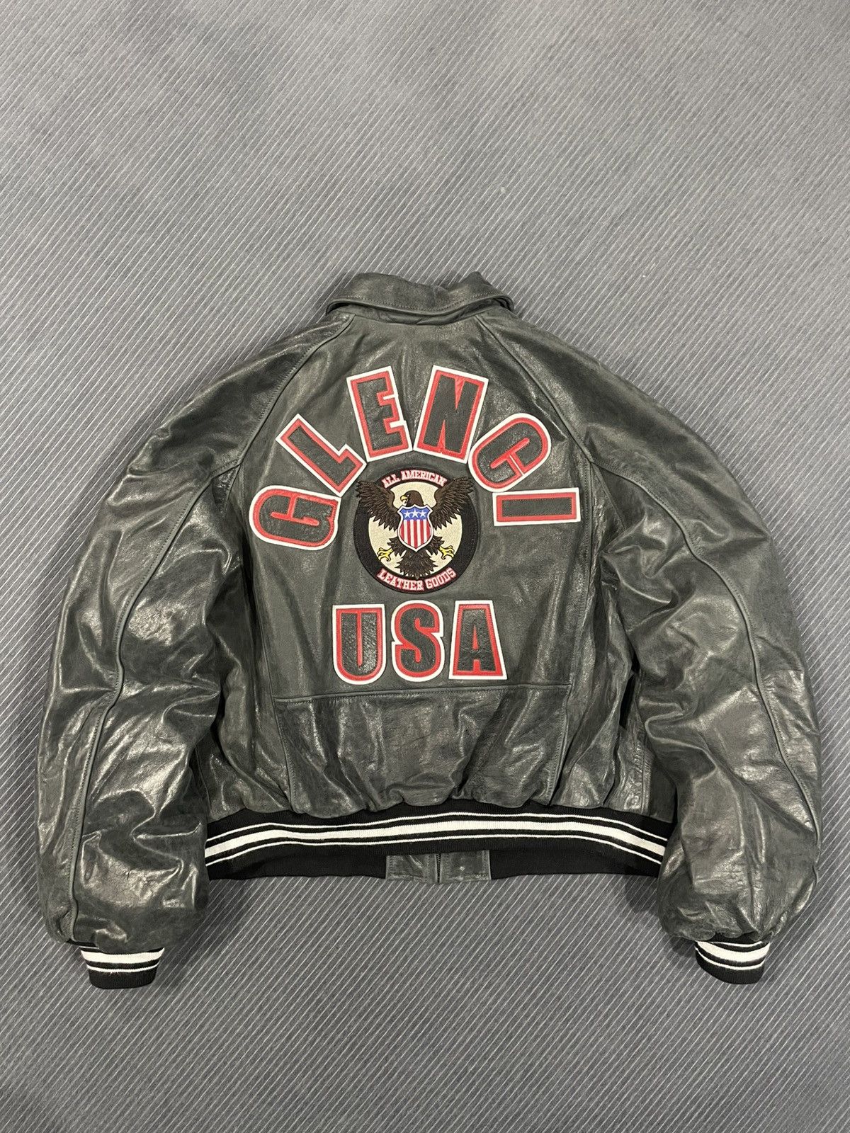 The GV Gallery GV Gallery Varsity Leather Jacket Size US L / EU 52-54 / 3 - 4 Thumbnail