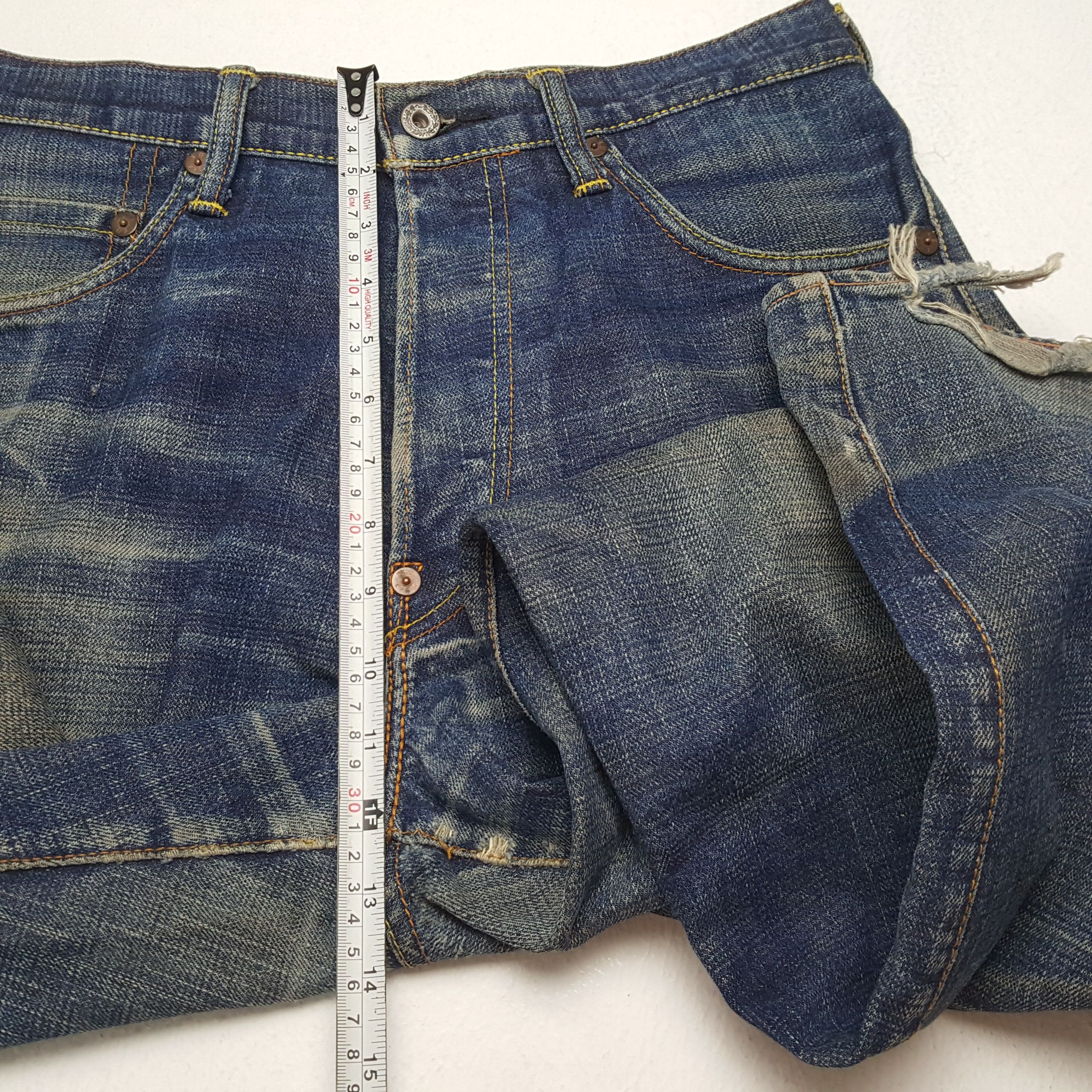 Evisu × Japanese Brand × Vintage Vintage EVISU Japanese Brand Daicock Custom Style Jeans Size US 30 / EU 46 - 8 Thumbnail