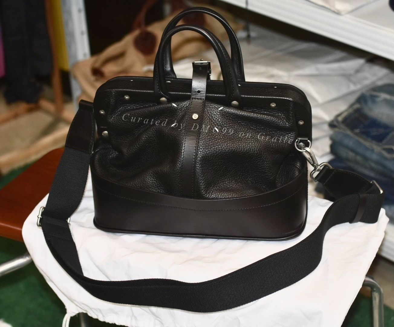 Maison Margiela Maison Margiela Bowling Leather Bag Size ONE SIZE - 1 Thumbnail