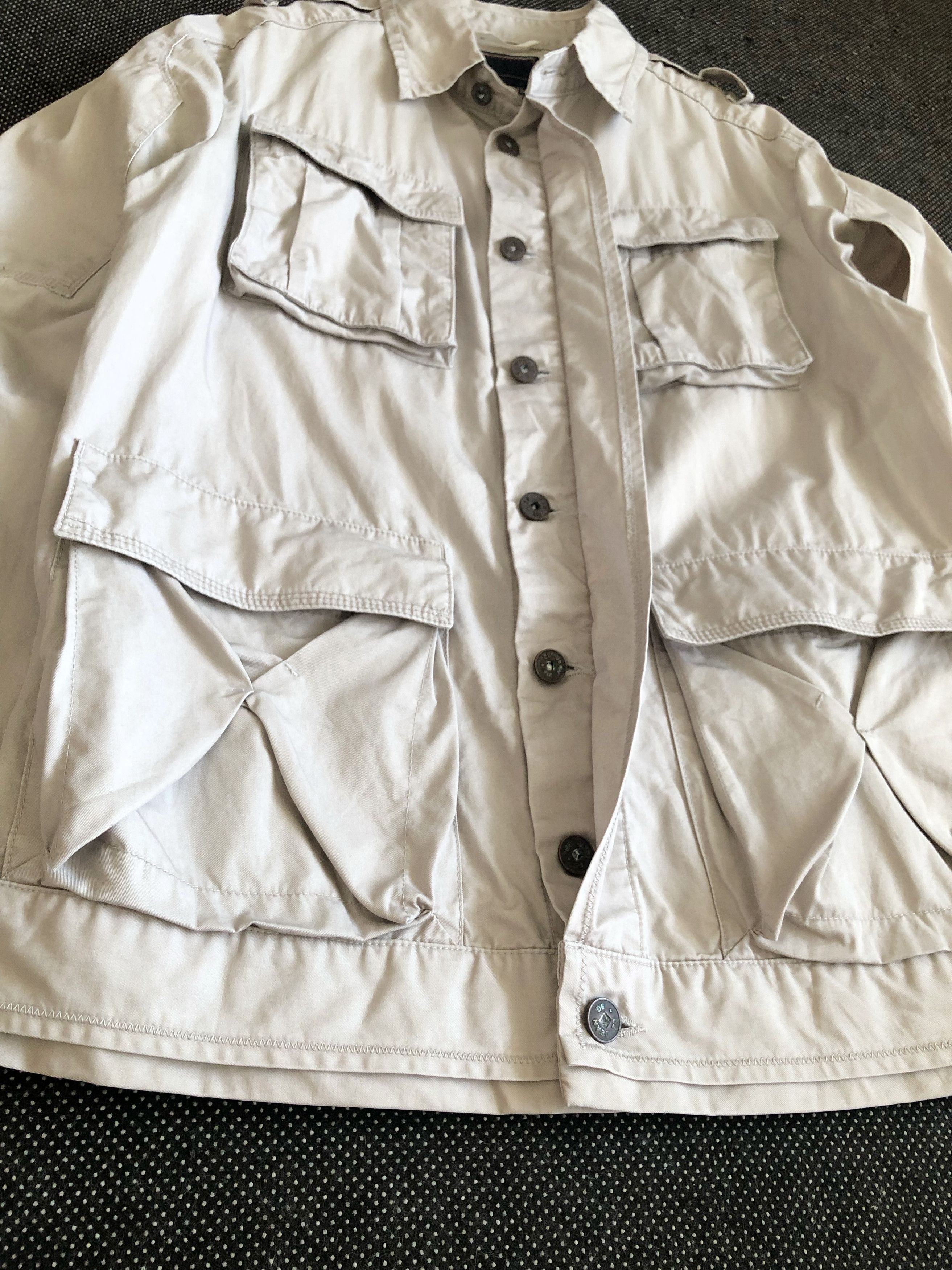 Marithe + Francois Girbaud RARE🔥MFG UTILITY MILITARY FIELD TACTICAL 5 POCKETS JACKET Size US M / EU 48-50 / 2 - 5 Thumbnail