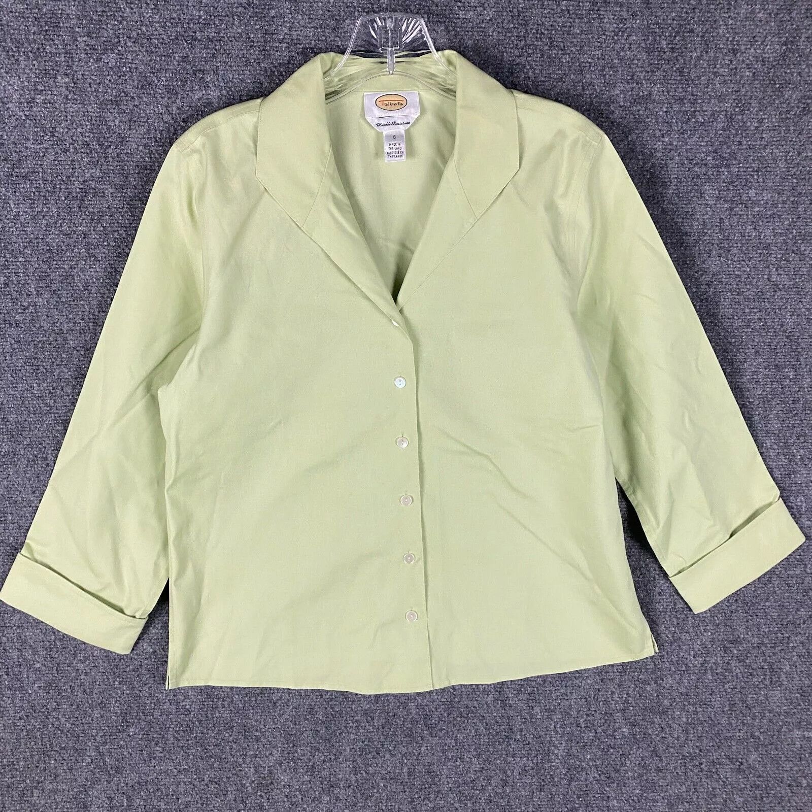 Talbots Talbots Button Up Top Women's Size 8 Long Sleeve Cotton Size M / US 6-8 / IT 42-44 - 1 Thumbnail