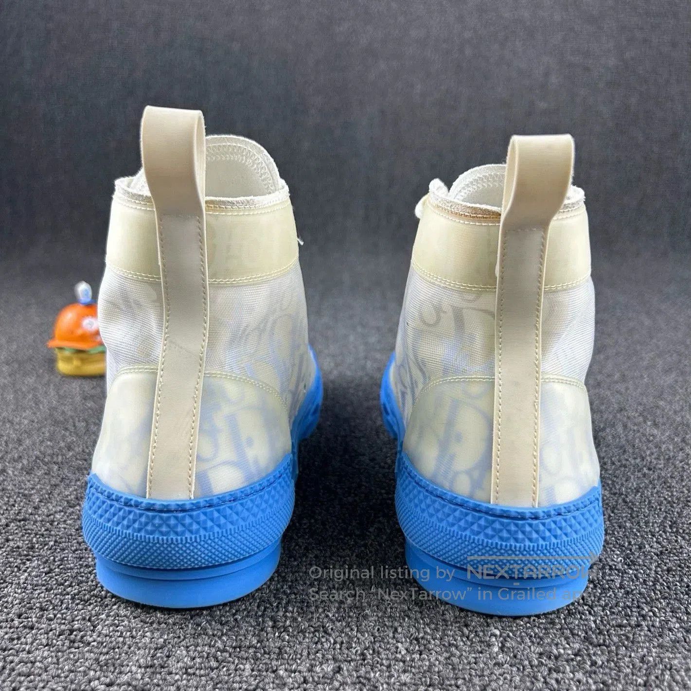 Dior Dior B23 Blue Gradient High Top Sneakers. Size US 8.5 / EU 41-42 - 5 Thumbnail