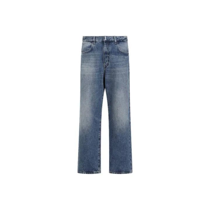 Givenchy Givenchy Blue Loose Straight Leg Jeans Size US 30 / EU 46 - 1 Thumbnail