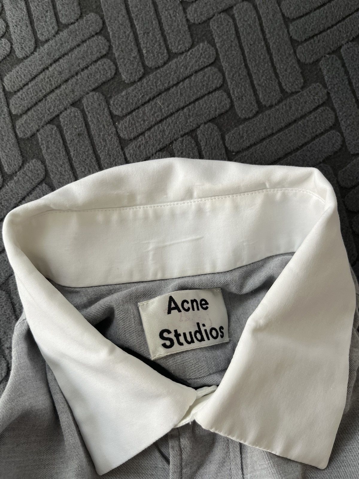 Acne Studios Acne Studios Button Shirt Longsleeve Grey Size US M / EU 48-50 / 2 - 6 Thumbnail