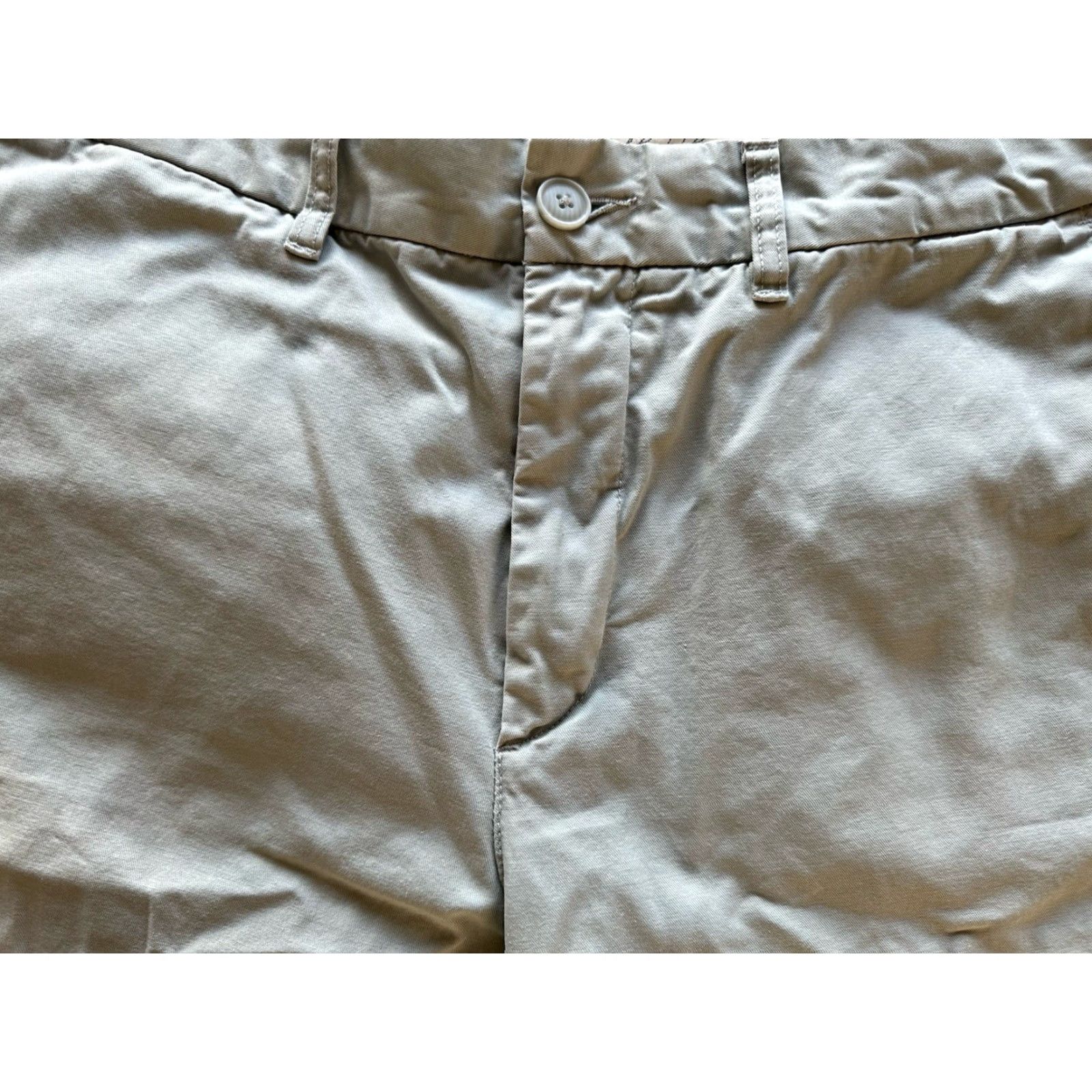 H&M H&M Label Of Graded Goods Men 33 Cotton Pants Green Slim Fit Jeans/Dress Pants Size US 33 - 6 Thumbnail