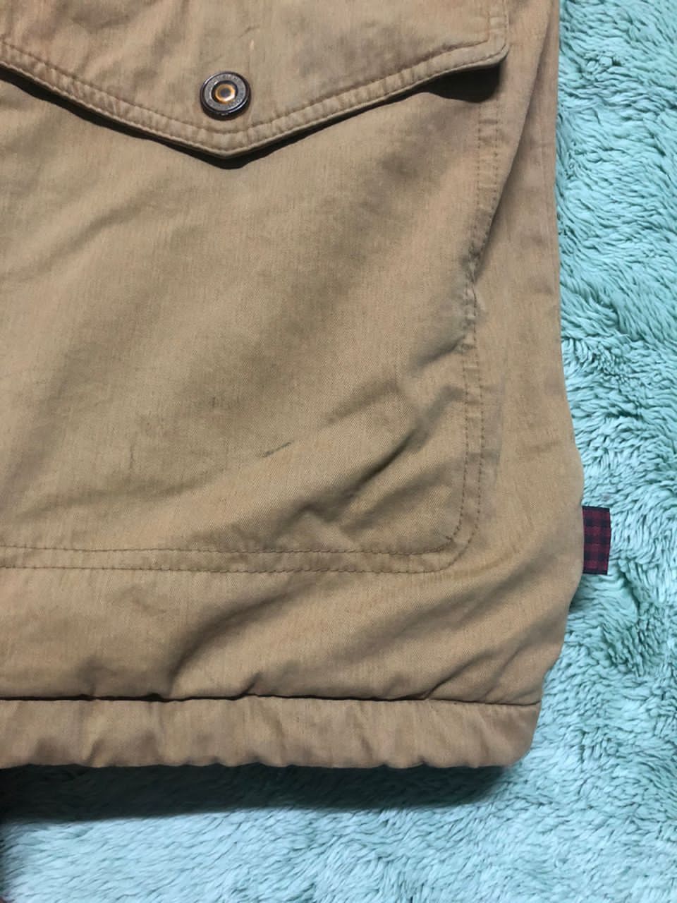 Vintage × Woolrich Woolen Mills VINTAGE WOOLRICH MENS JACKET FADED SUNFADED Size US L / EU 52-54 / 3 - 12 Thumbnail