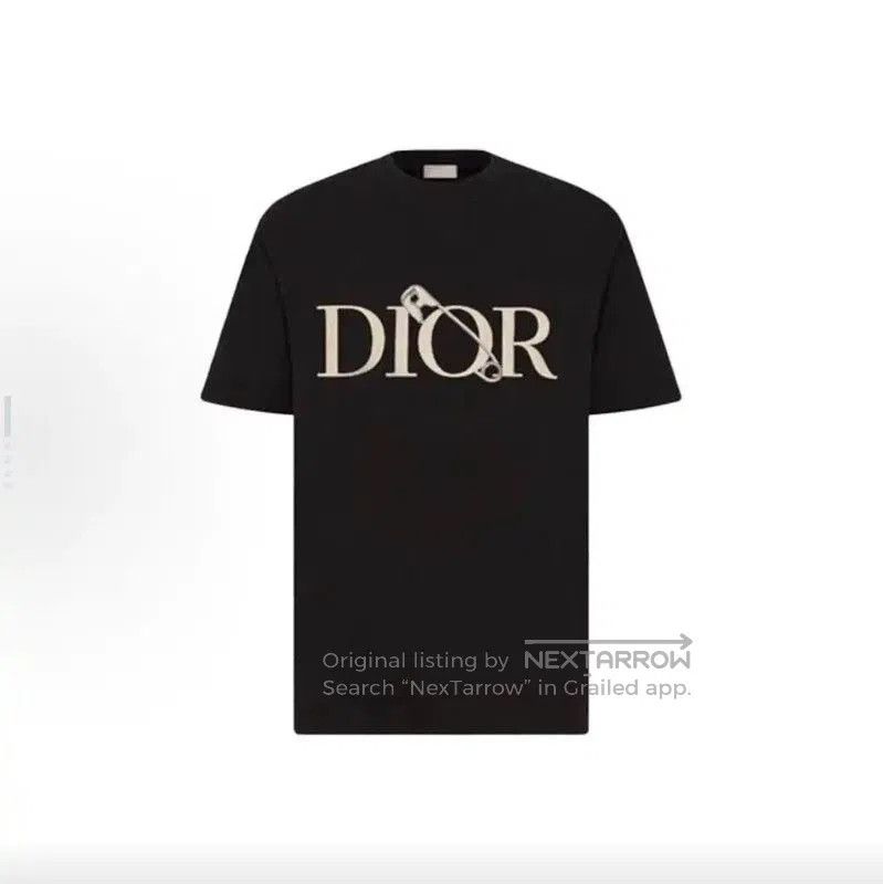 Dior Dior Black Cotton Men's T-shirt . Size US L / EU 52-54 / 3 - 7 Thumbnail