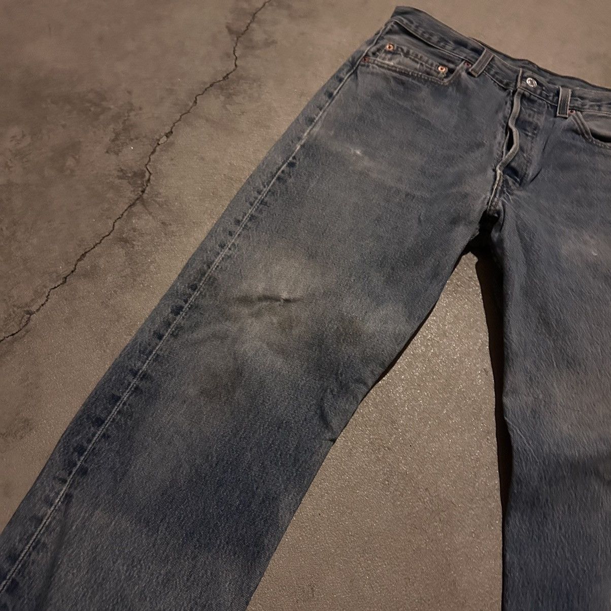 Levi's × Vintage Vintage Levi’s 501 made in USA faded jeans Size US 31 - 4 Thumbnail