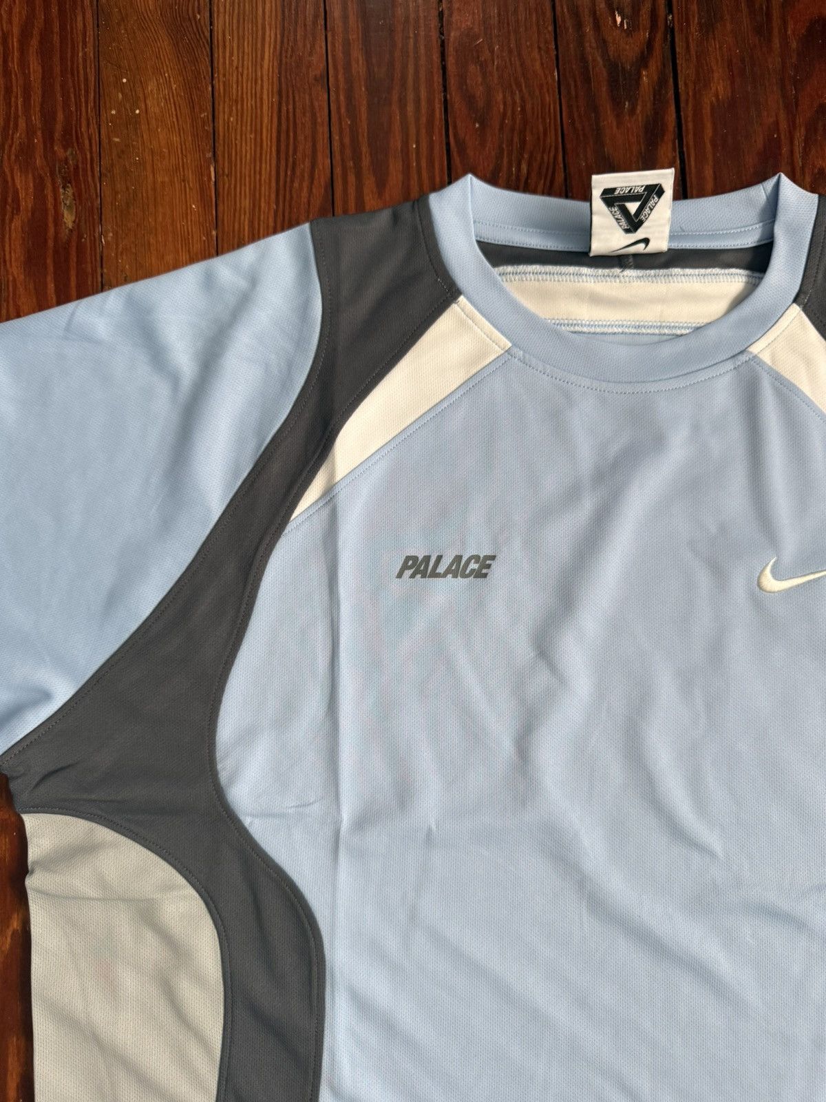 Palace Palace x Nike Jersey Blue Size US L / EU 52-54 / 3 - 3 Thumbnail