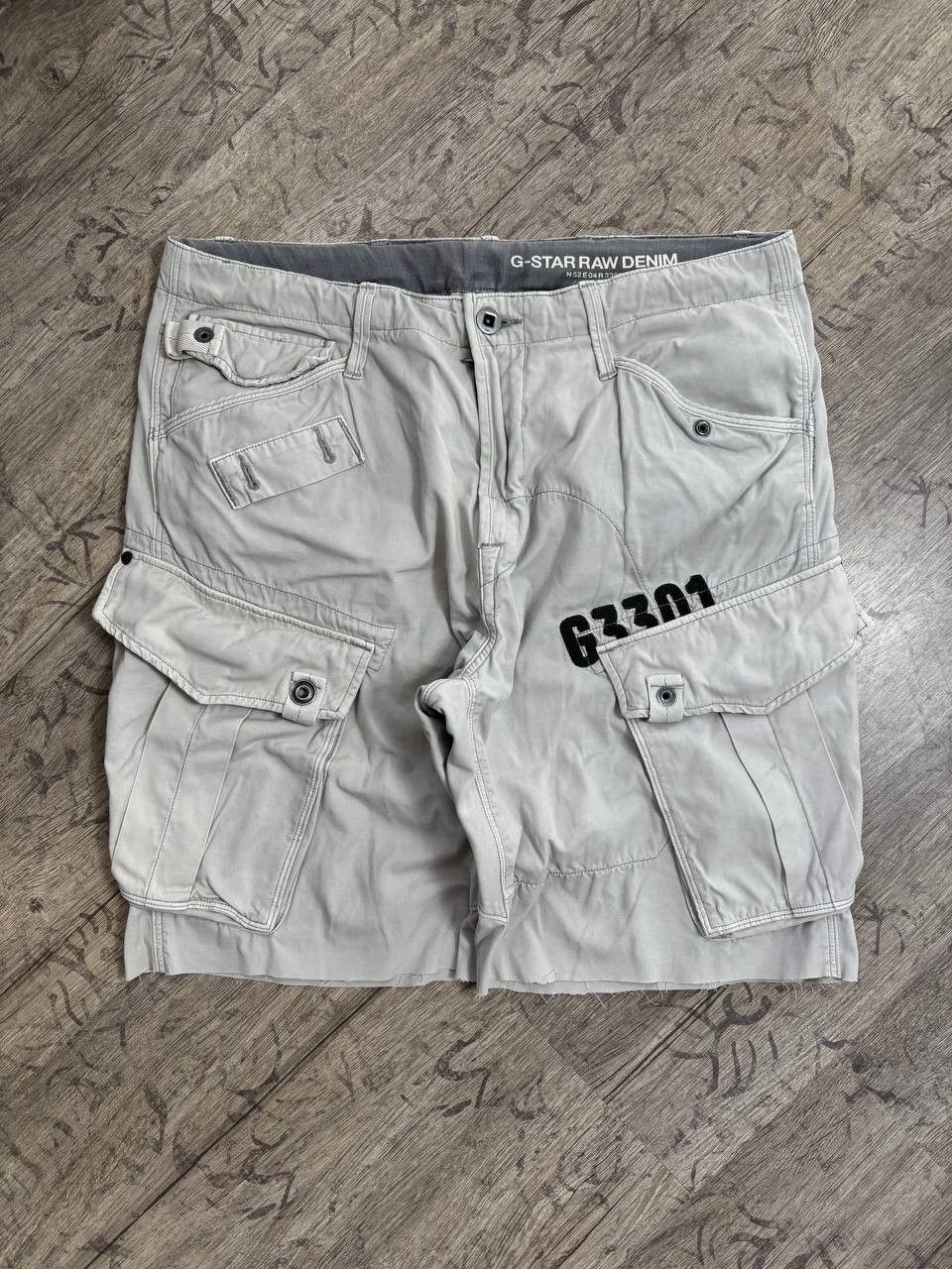 G-Star G-Star Cargo y2K Logo bermuda loose Shorts Size US 34 / EU 50 - 3 Thumbnail