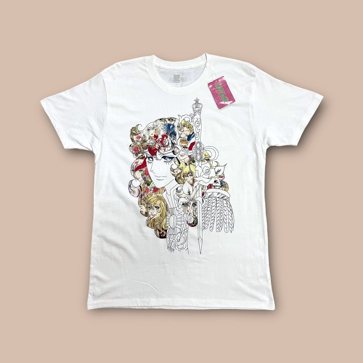 Anime Design Tshirts Store Graniph "The Rose of Versailles" Tee Size US L / EU 52-54 / 3 - 1 Thumbnail