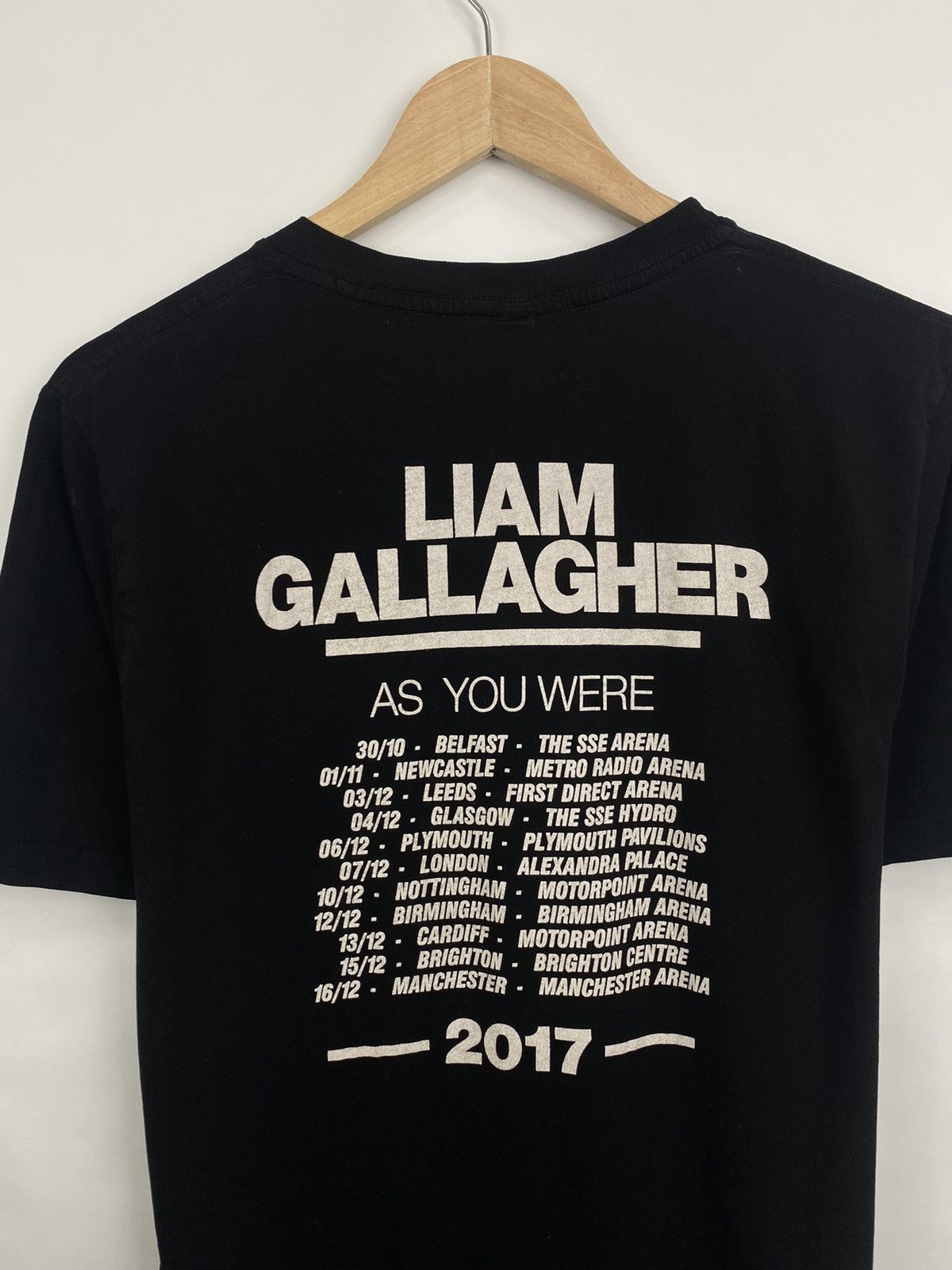 Band Tees 🇬🇧 Vintage Liam Gallagher Oasis Band Rock T-Shirt Rare Retro Size US M / EU 48-50 / 2 - 7 Thumbnail