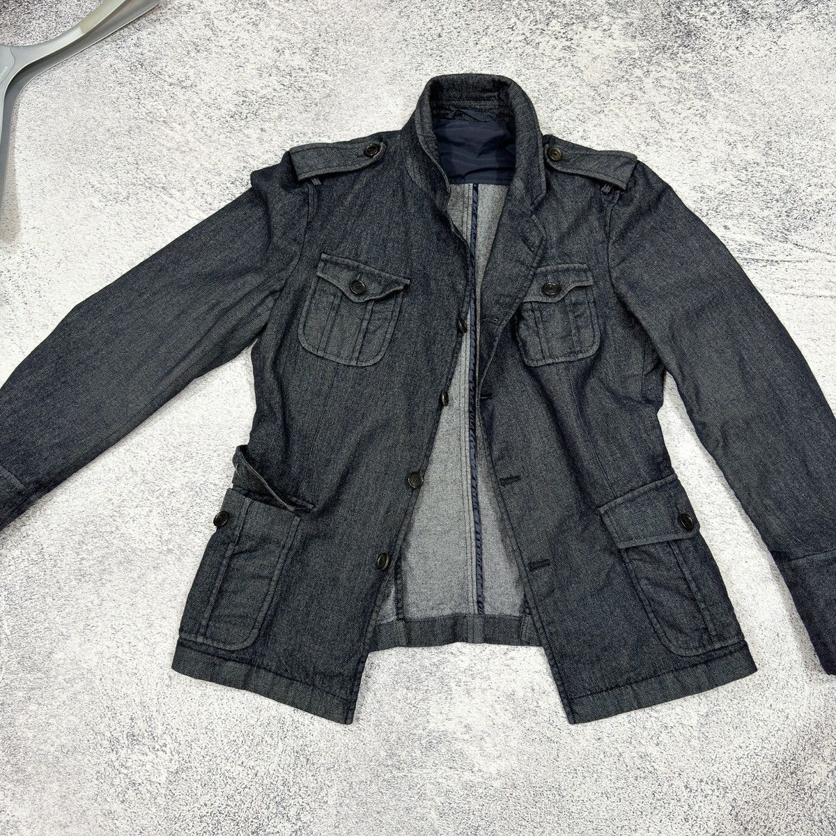 Designer × STRENESSE Strenesse Mens Cotton-Virgin wool Jacket M size Size US M / EU 48-50 / 2 - 9 Thumbnail