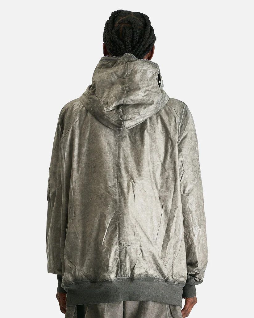 Rick Owens Drkshdw o1s1v1r1oon0825 Gimp Flight Bomber in Grey/Darkdust Size US L / EU 52-54 / 3 - 3 Thumbnail