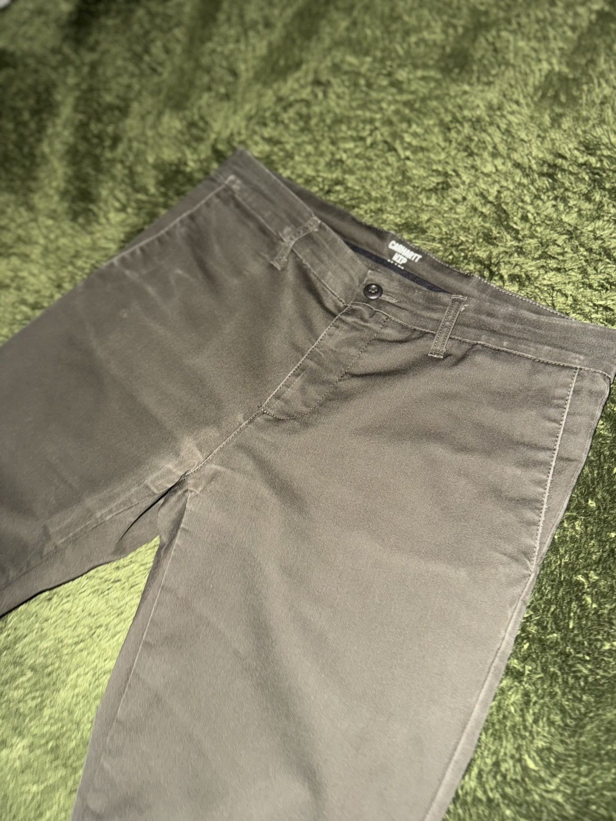 Carhartt Wip [34x32] Carhartt WIP Sid Pants Olive Size US 34 / EU 50 - 2 Thumbnail