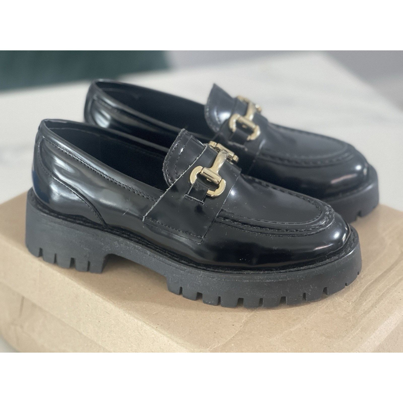 Steve Madden Steve Madden Lando Women 5.0 Black Leather Size US 5 / IT 35 - 7 Thumbnail