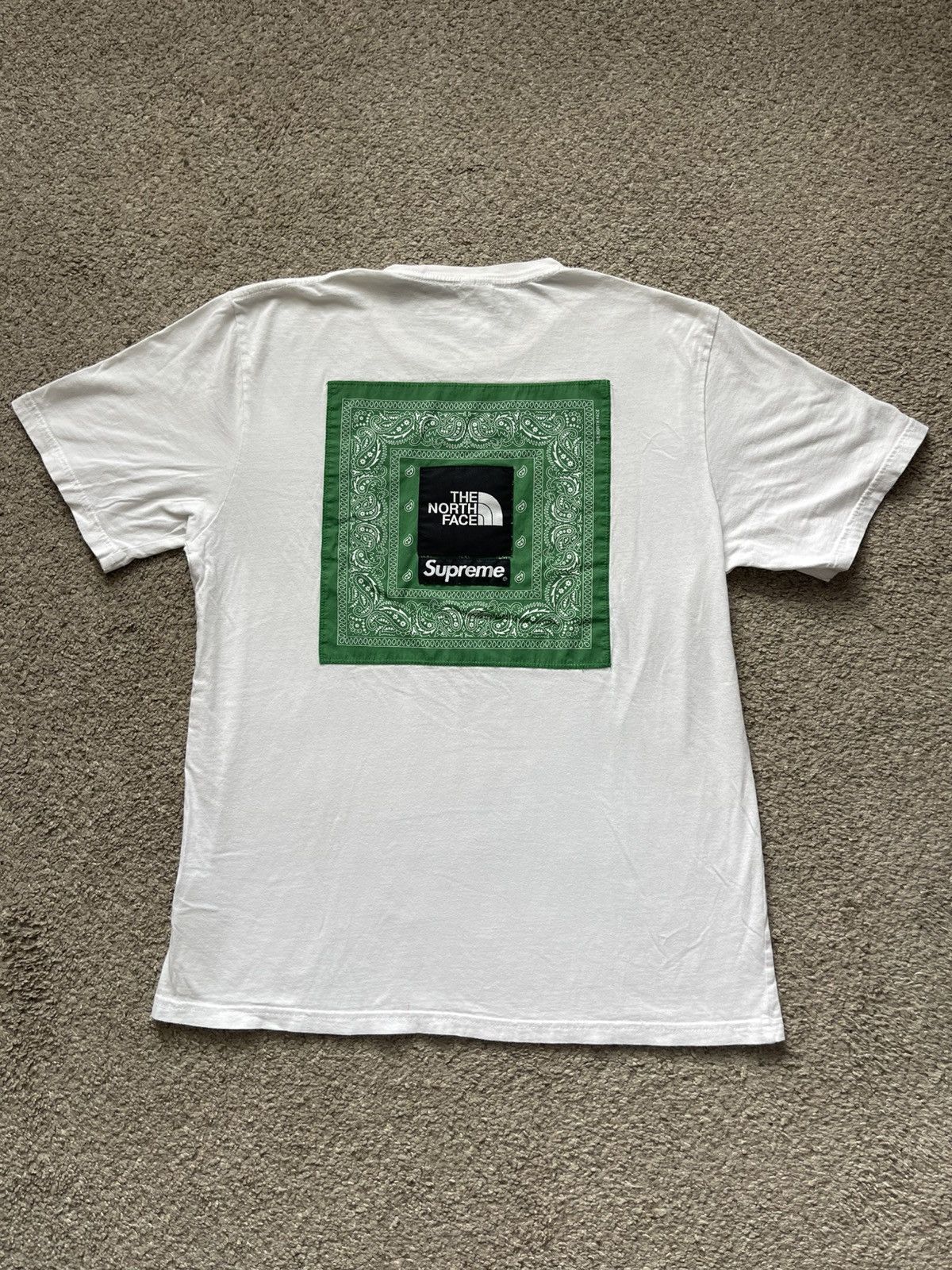 Supreme × The North Face Supreme The North Face Bandana Tee | Grailed