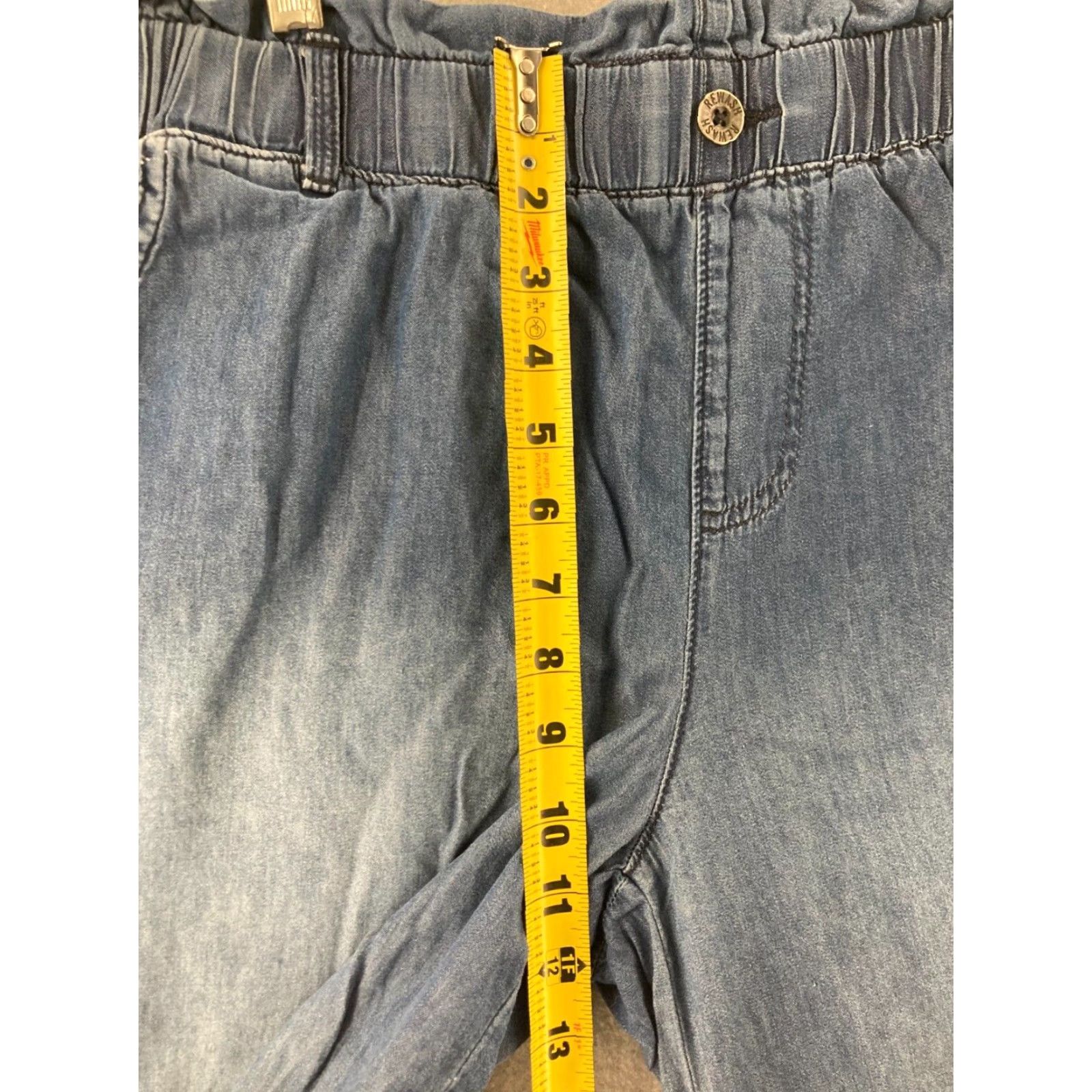 Vintage Rewash Jeans Womens Medium Baggy Mom Jeans Size 32" / US 10 / IT 46 - 4 Thumbnail