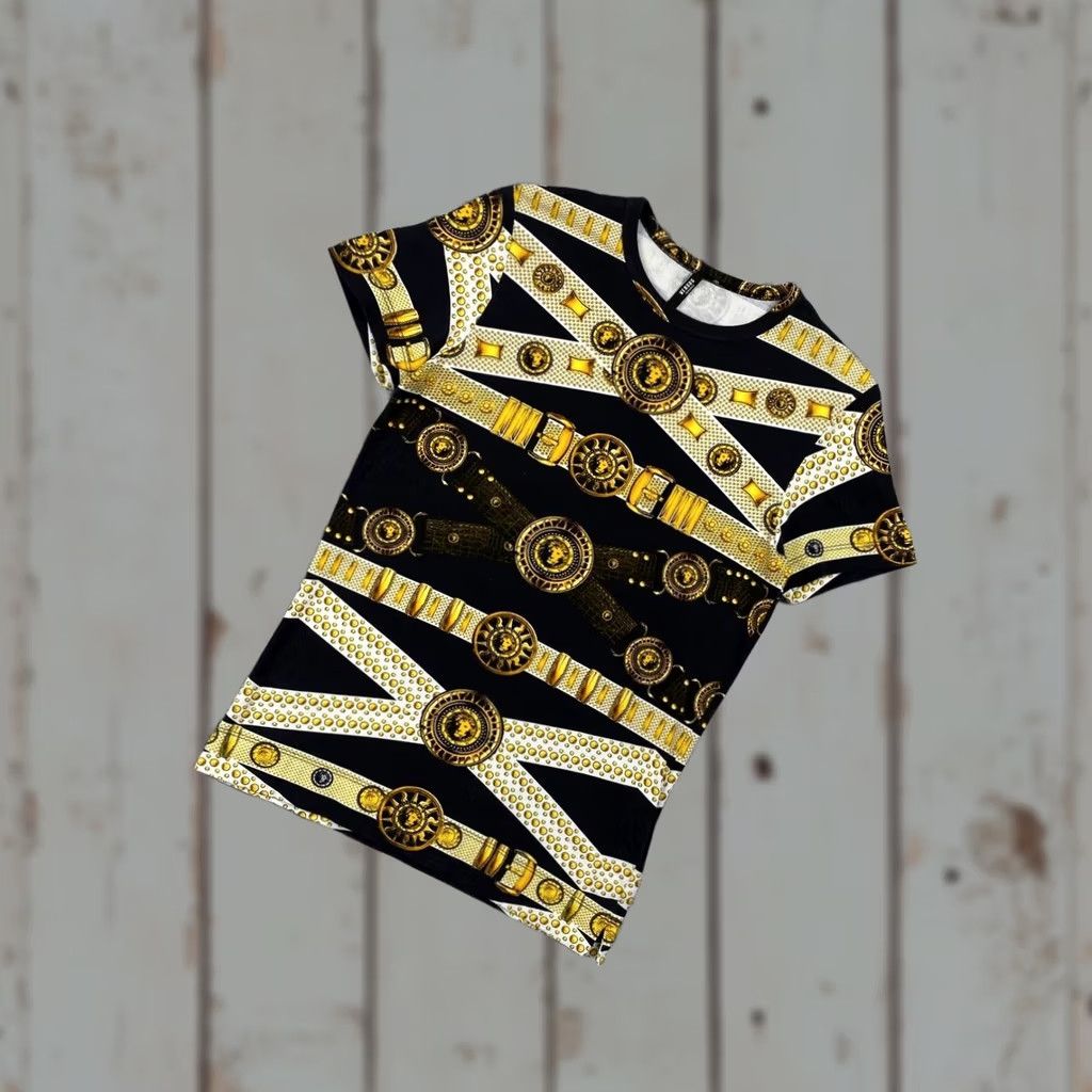 Versace Versus Versace T-Shirt Men Size S Multicolor Baroque Big Logo Size US S / EU 44-46 / 1 - 1 Thumbnail