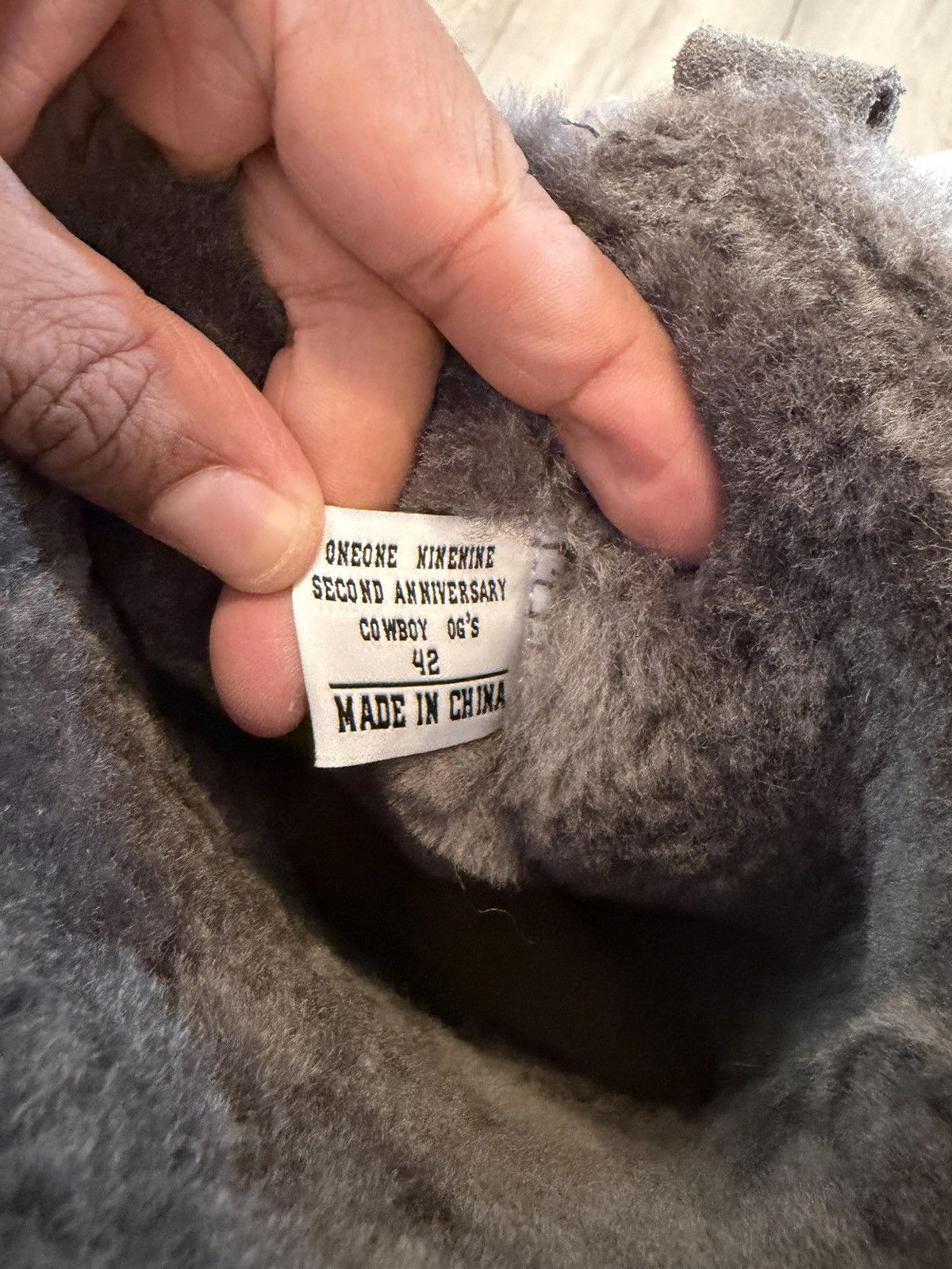 Other Bazo 1199 Cowboy Uggs v2 Grey - Size 42 EU Size US 9 / EU 42 - 9 Thumbnail