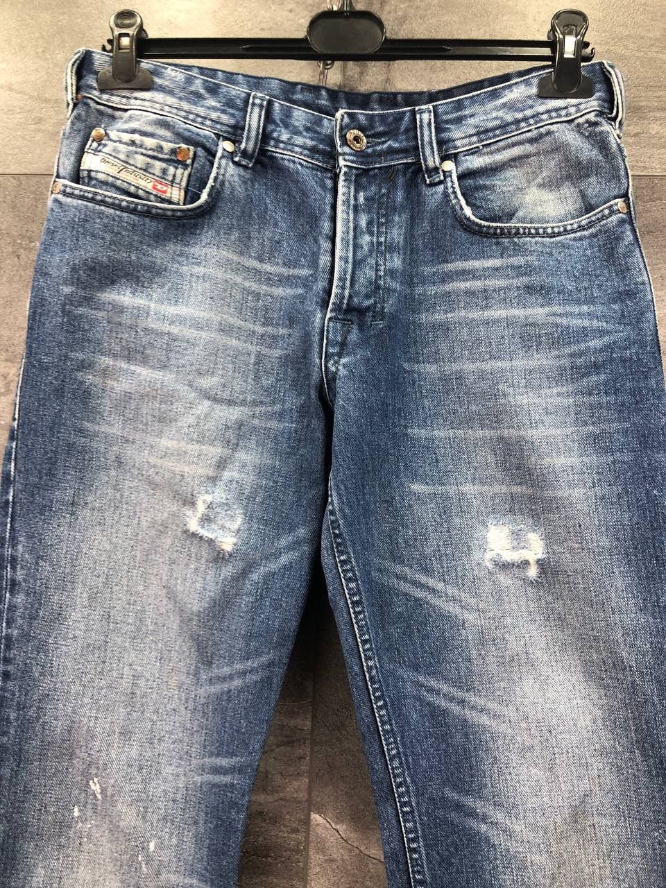 Diesel Vintage Diesel Denim Jeans Distressed Faded Pants Y2K Size US 31 - 6 Thumbnail