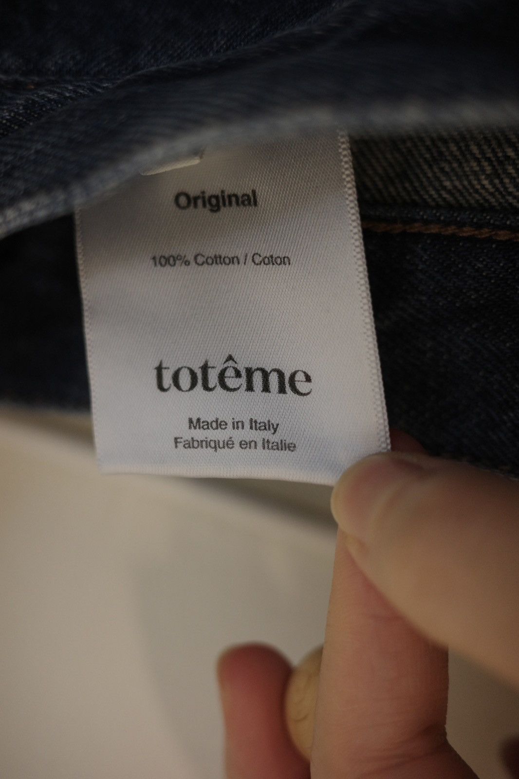Toteme Toteme Dark Wash Twisted Seams Denim Jeans Size 25" / US 0 / IT 36 - 6 Thumbnail