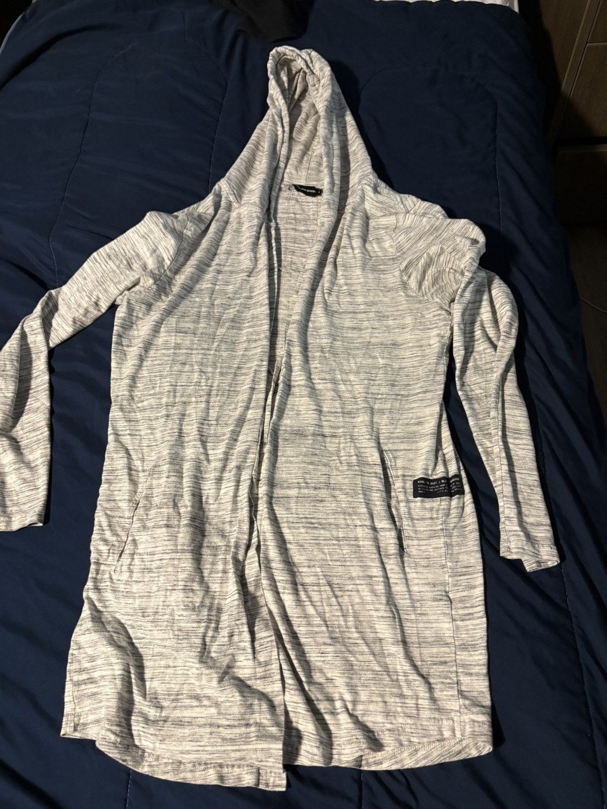 Other Ashes To Dust BLVCK STANDARD Long Sleeve Hooded Cardigan Size US M / EU 48-50 / 2 - 1 Thumbnail